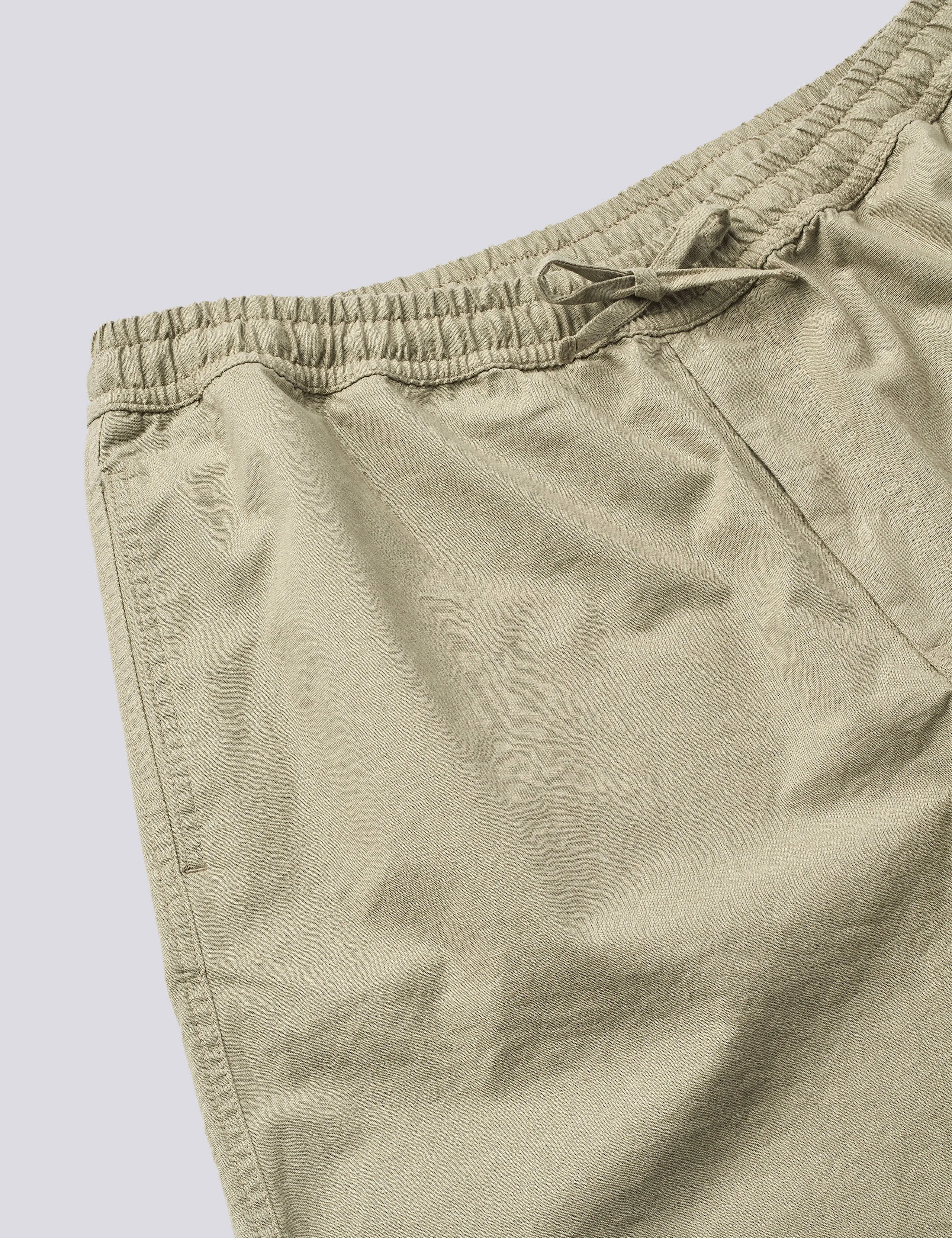 SHIFT COTTON LINEN SHORTS - LIGHT TAUPE sold by Foret product image thumbnail 3