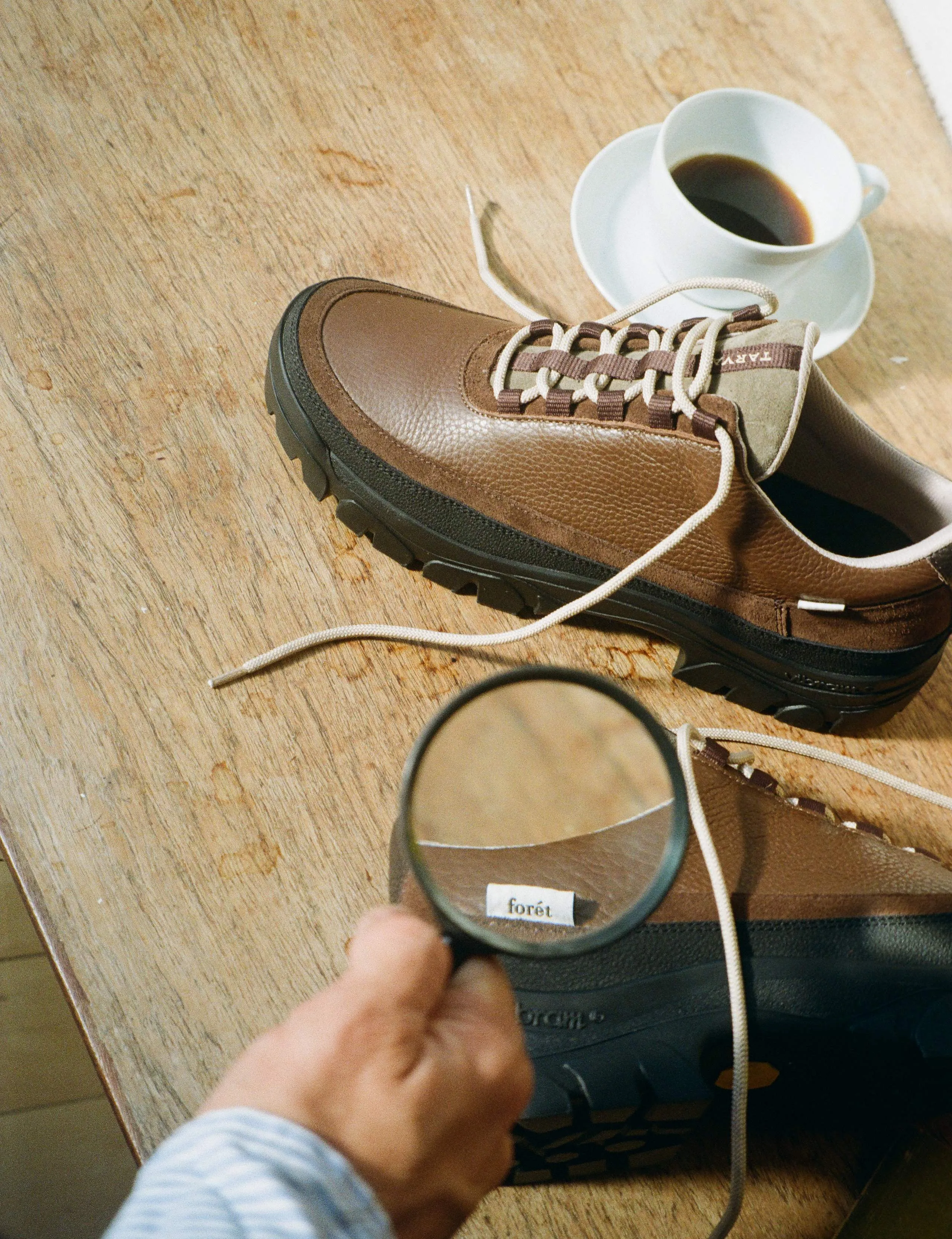 FORÉT + TARVAS EASY HIKER LEATHER - BROWN sold by Foret product image thumbnail 2