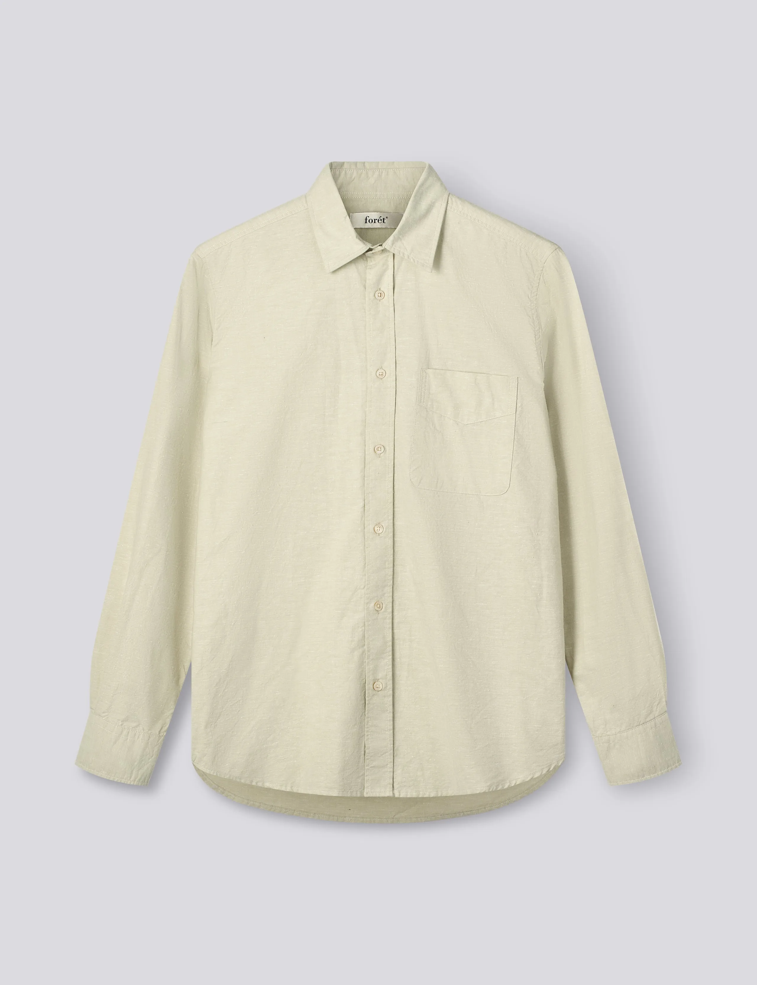 NEPS REGULAR FIT SHIRT - CHALK sold by Foret