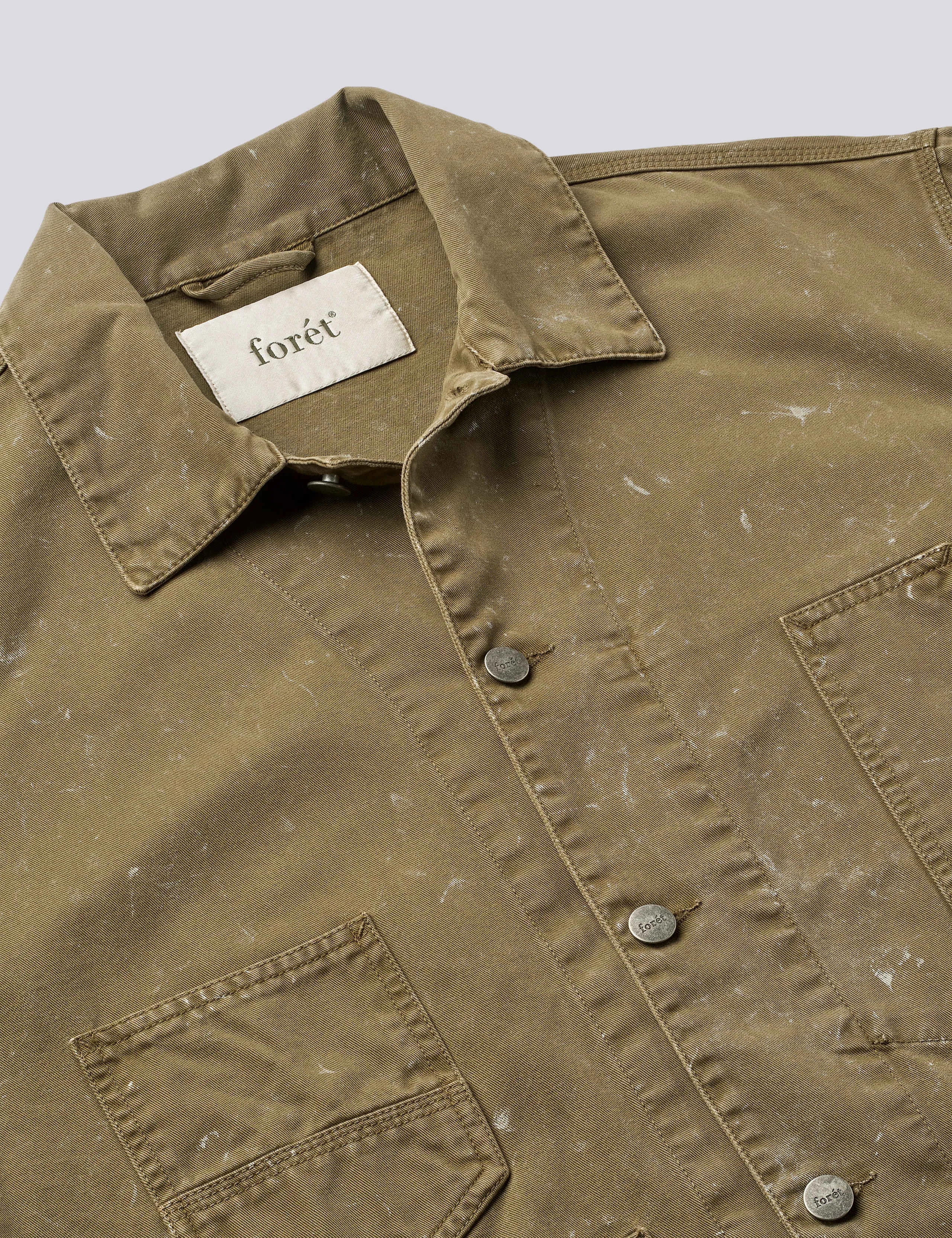 HUNTER JACKET - ANTIQUE ARMY sold by Foret product image thumbnail 3