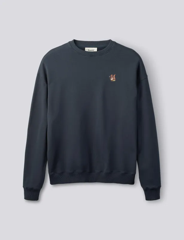 ACORN SWEATSHIRT - NAVY made by Foret