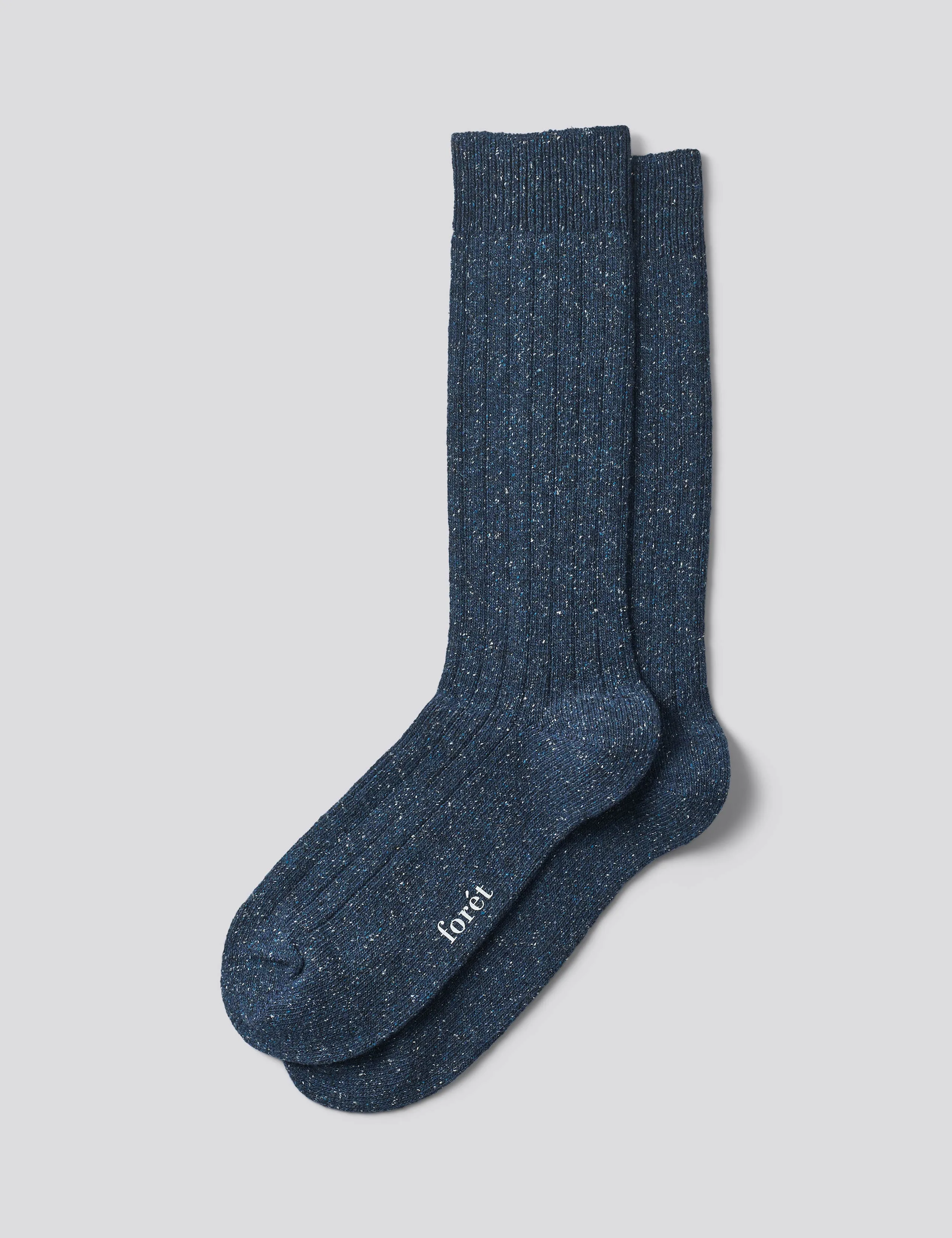 WOOL SOCKS - BLUE DONEGAL sold by Foret