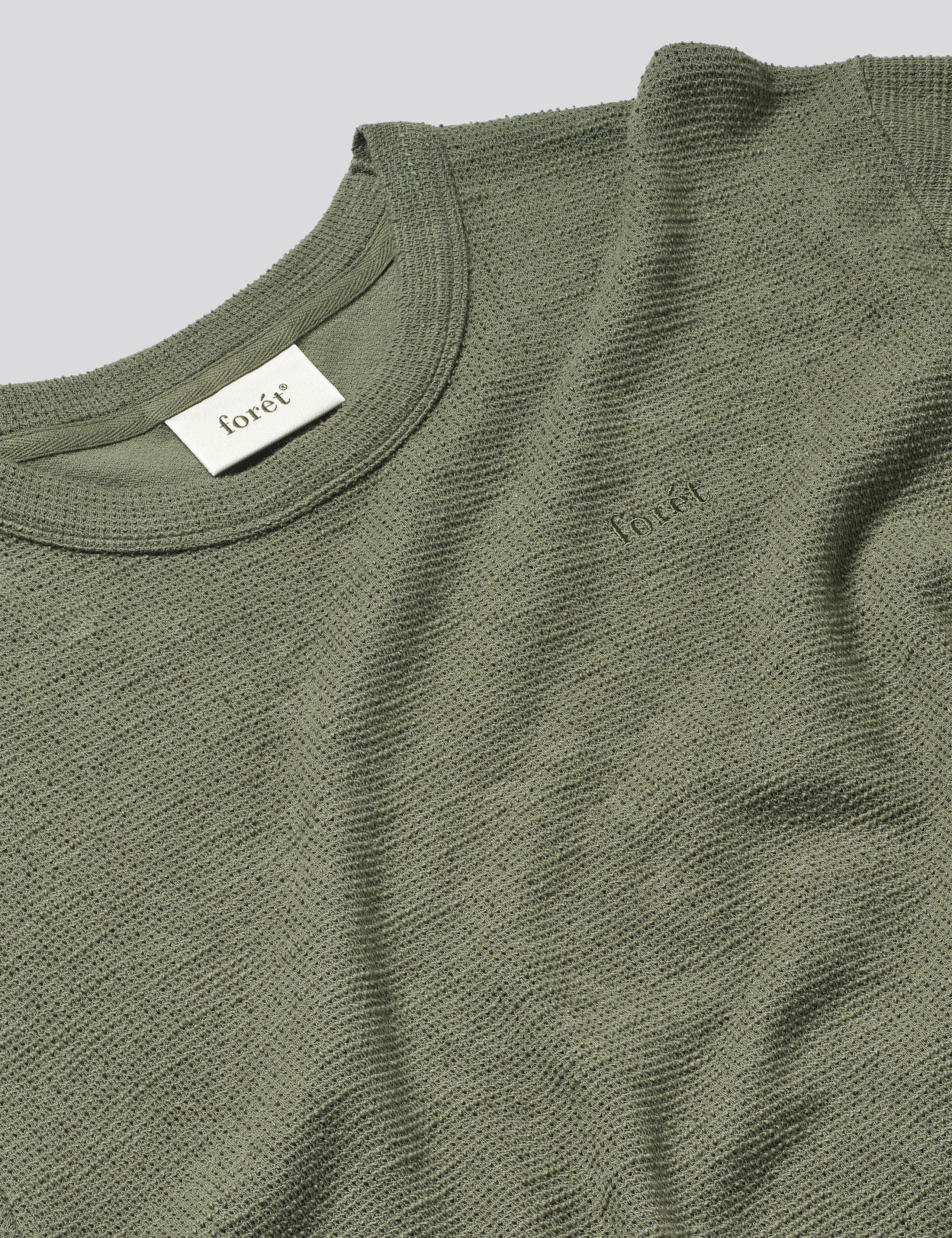 FIR T-SHIRT - THYME sold by Foret product image thumbnail 2