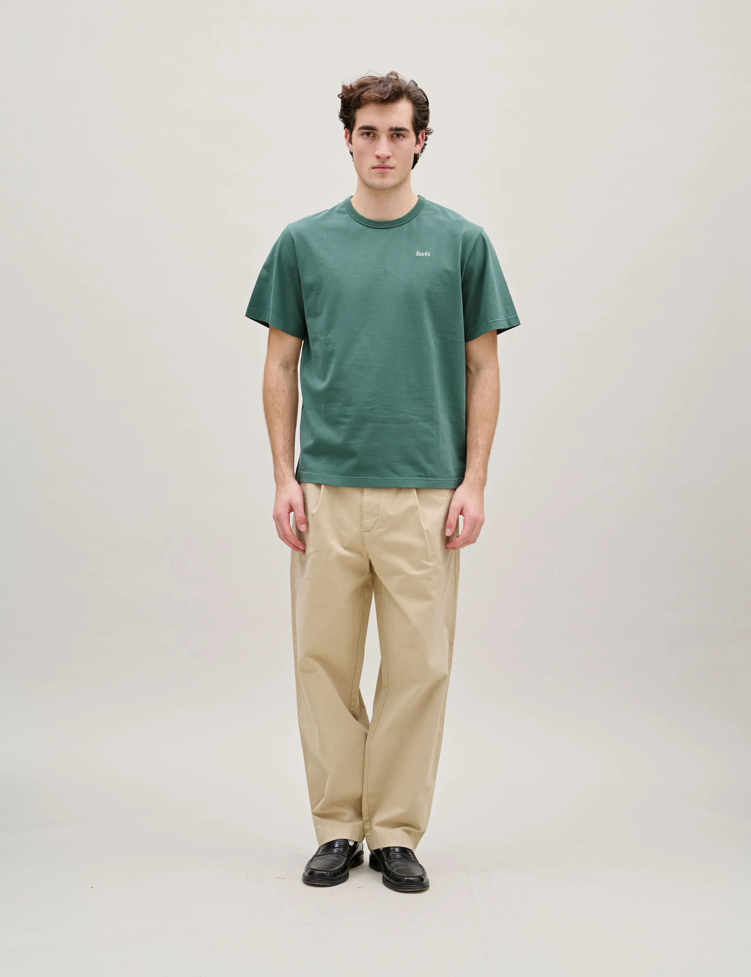 OAK T-SHIRT - MUTED TEAL sold by Foret product image thumbnail 2