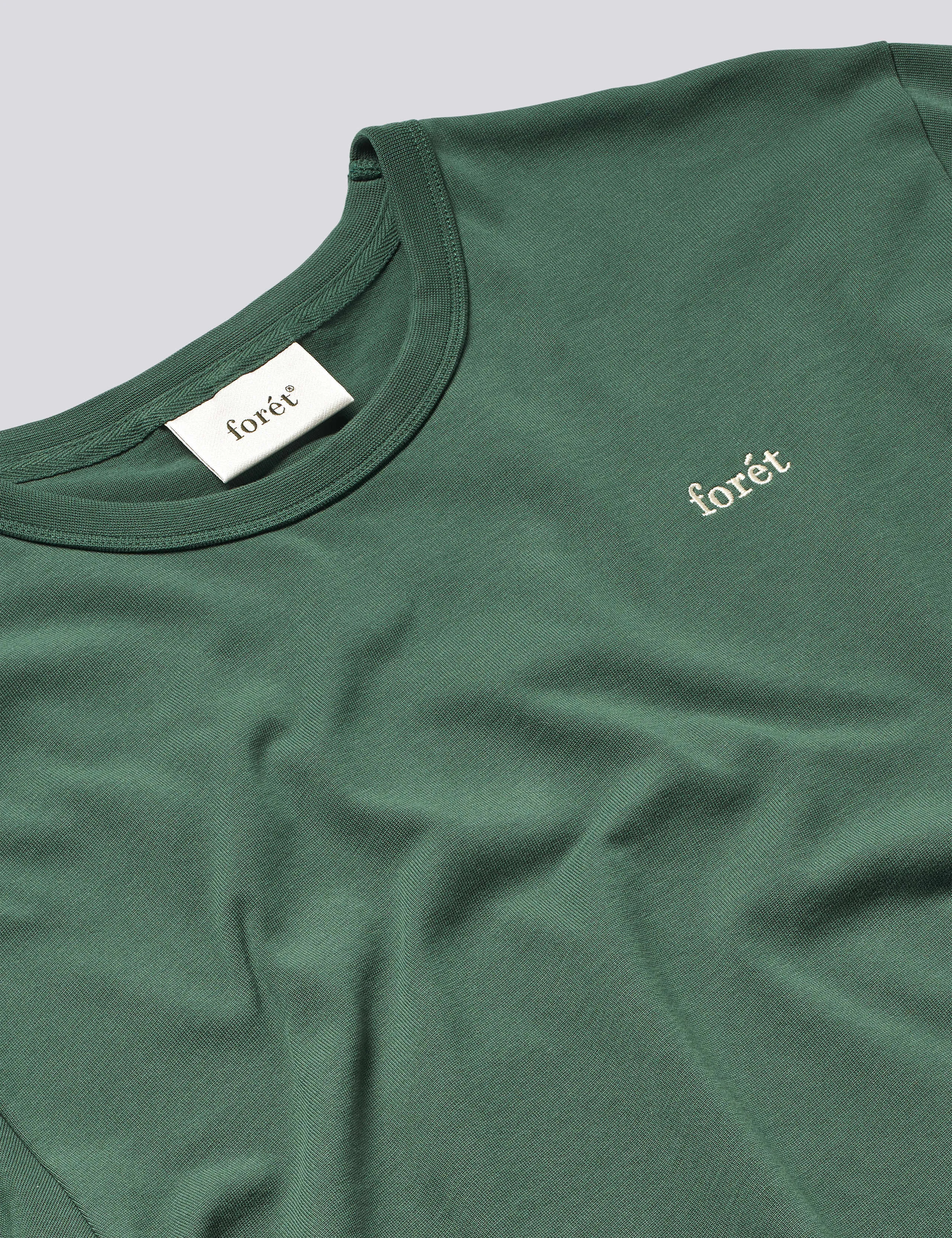 OAK T-SHIRT - MUTED TEAL sold by Foret product image thumbnail 3