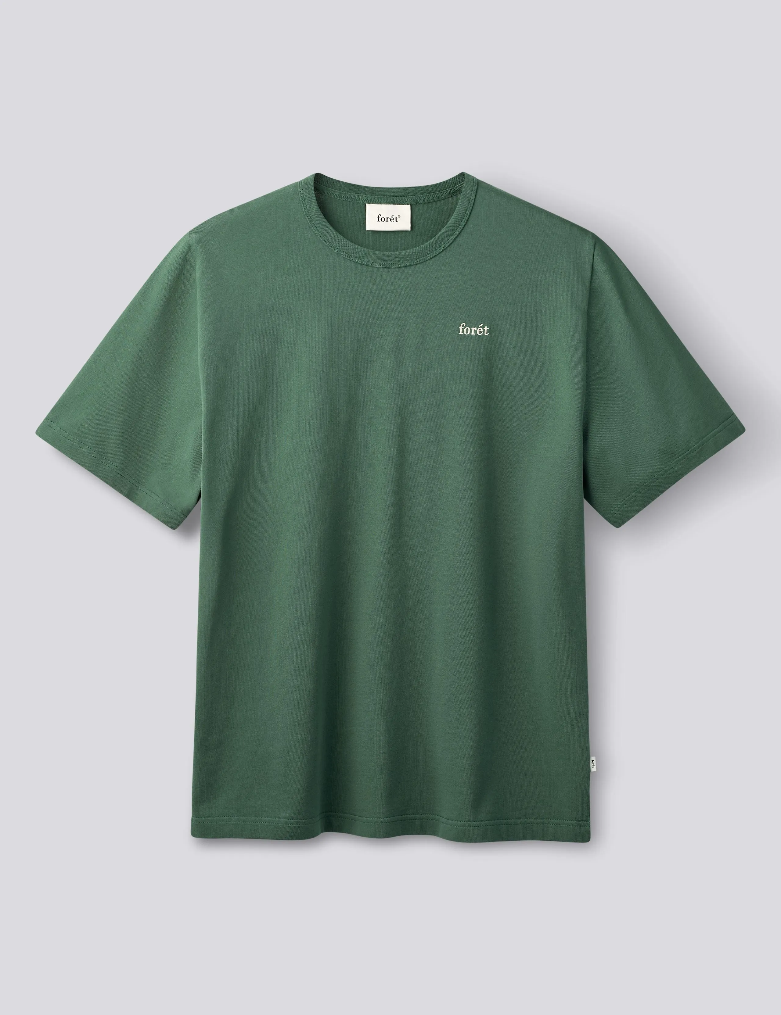 OAK T-SHIRT - MUTED TEAL sold by Foret