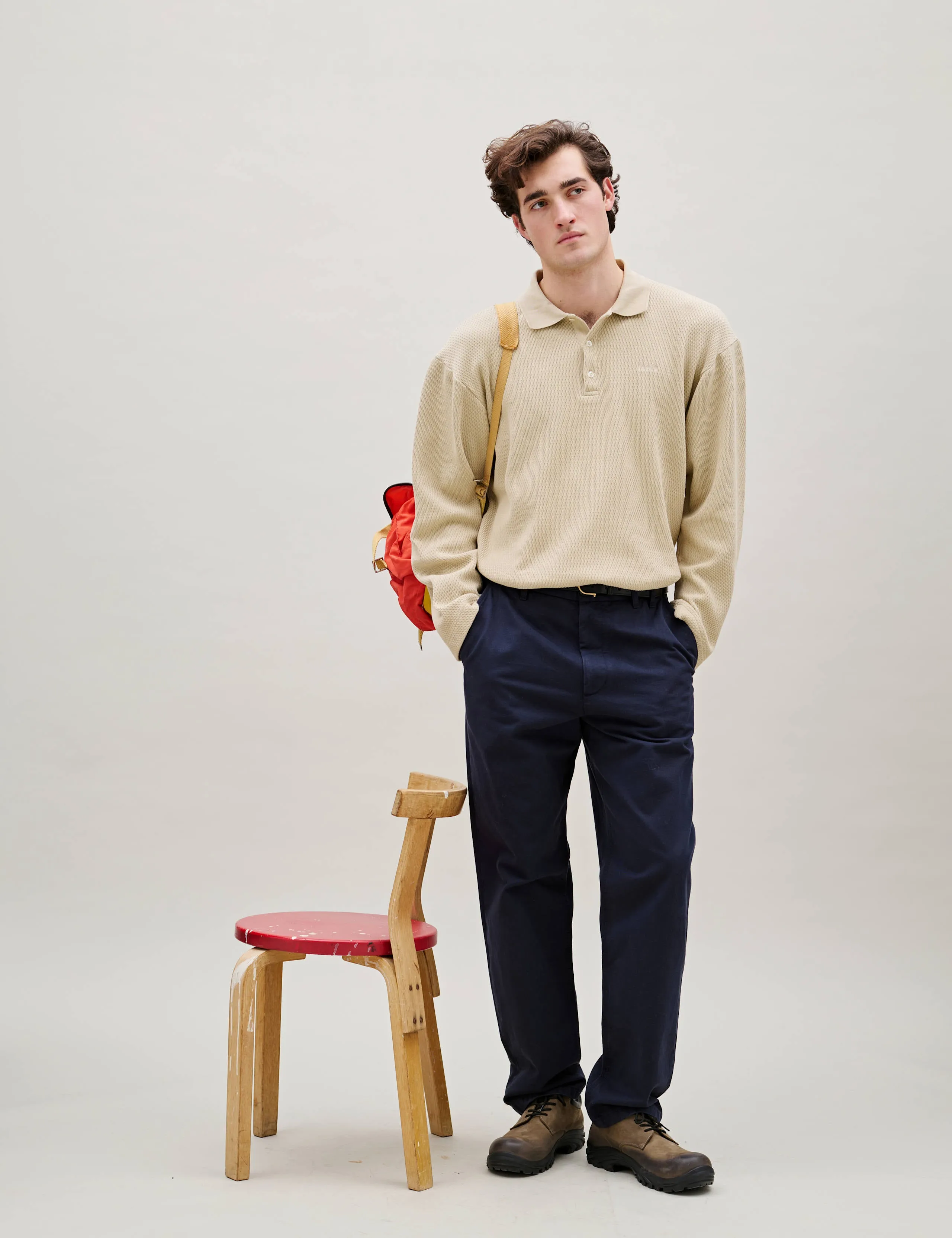 HERB POLO SWEATSHIRT - UNIFORM KHAKI sold by Foret product image thumbnail 2