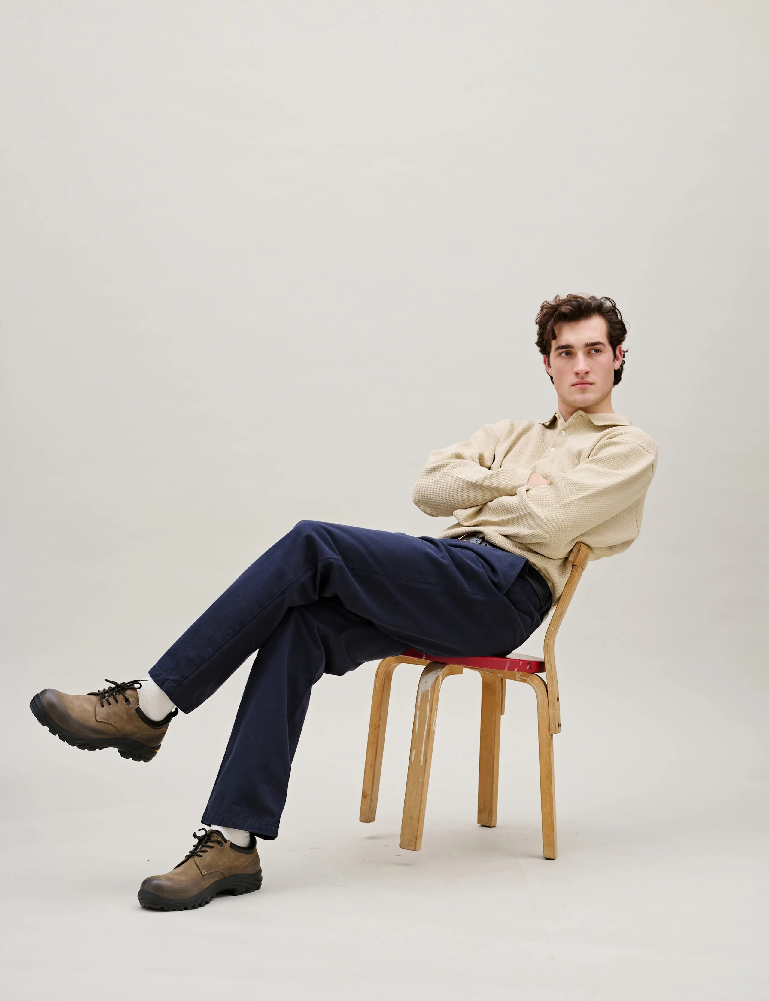 HERB POLO SWEATSHIRT - UNIFORM KHAKI sold by Foret product image thumbnail 4