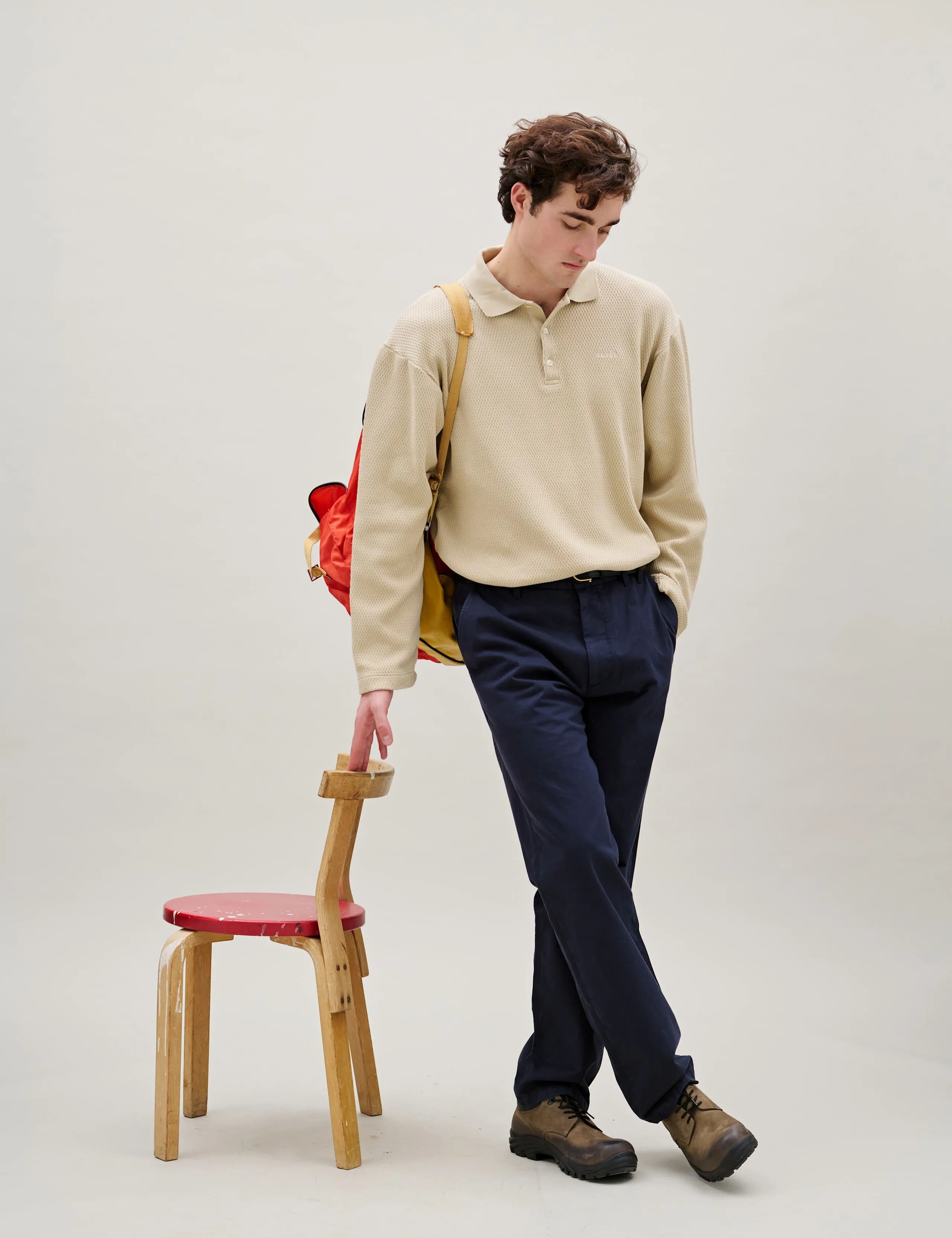 HERB POLO SWEATSHIRT - UNIFORM KHAKI sold by Foret product image thumbnail 3