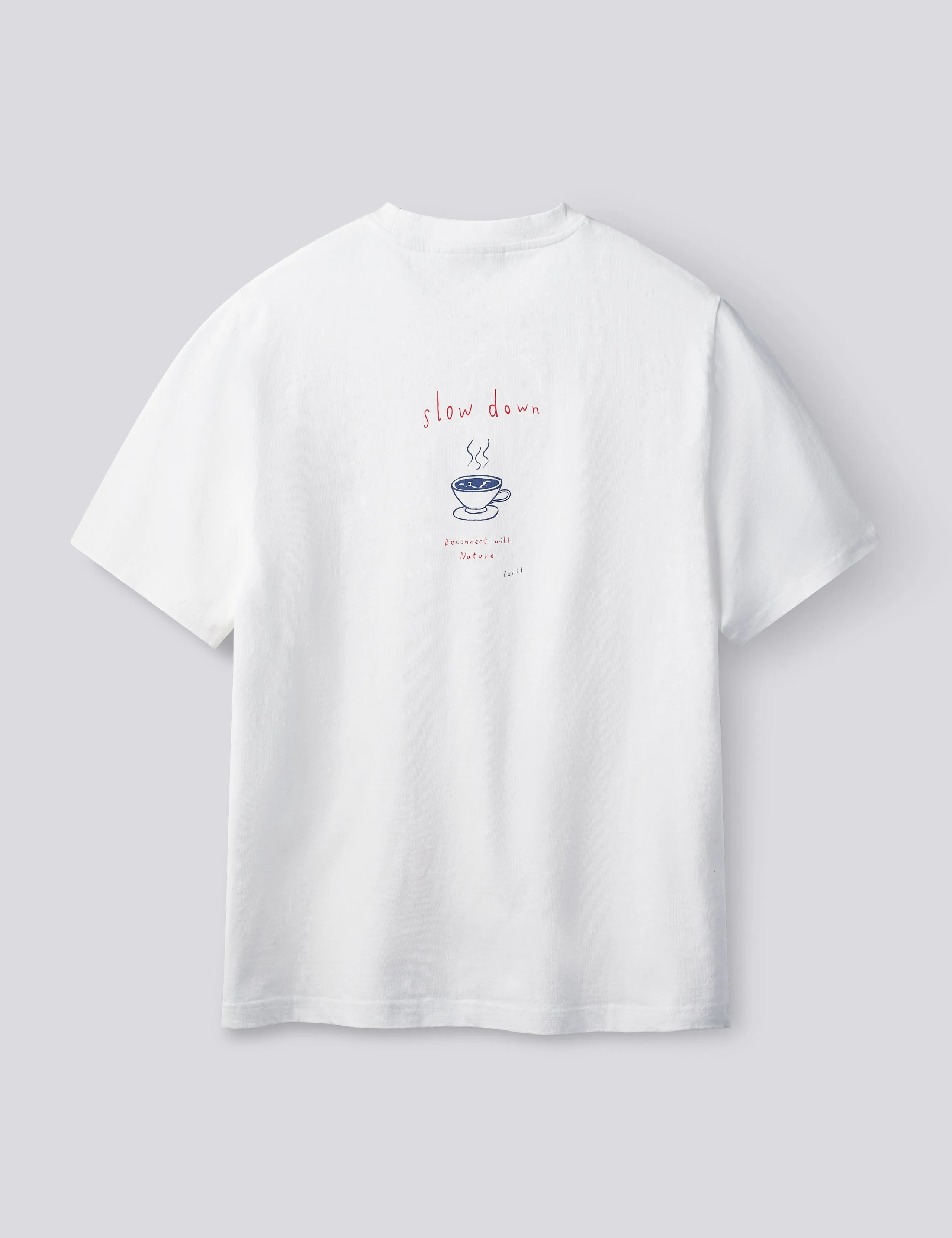 HAZE T-SHIRT - WHITE sold by Foret product image thumbnail 5