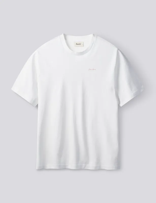 HAZE T-SHIRT - WHITE made by Foret