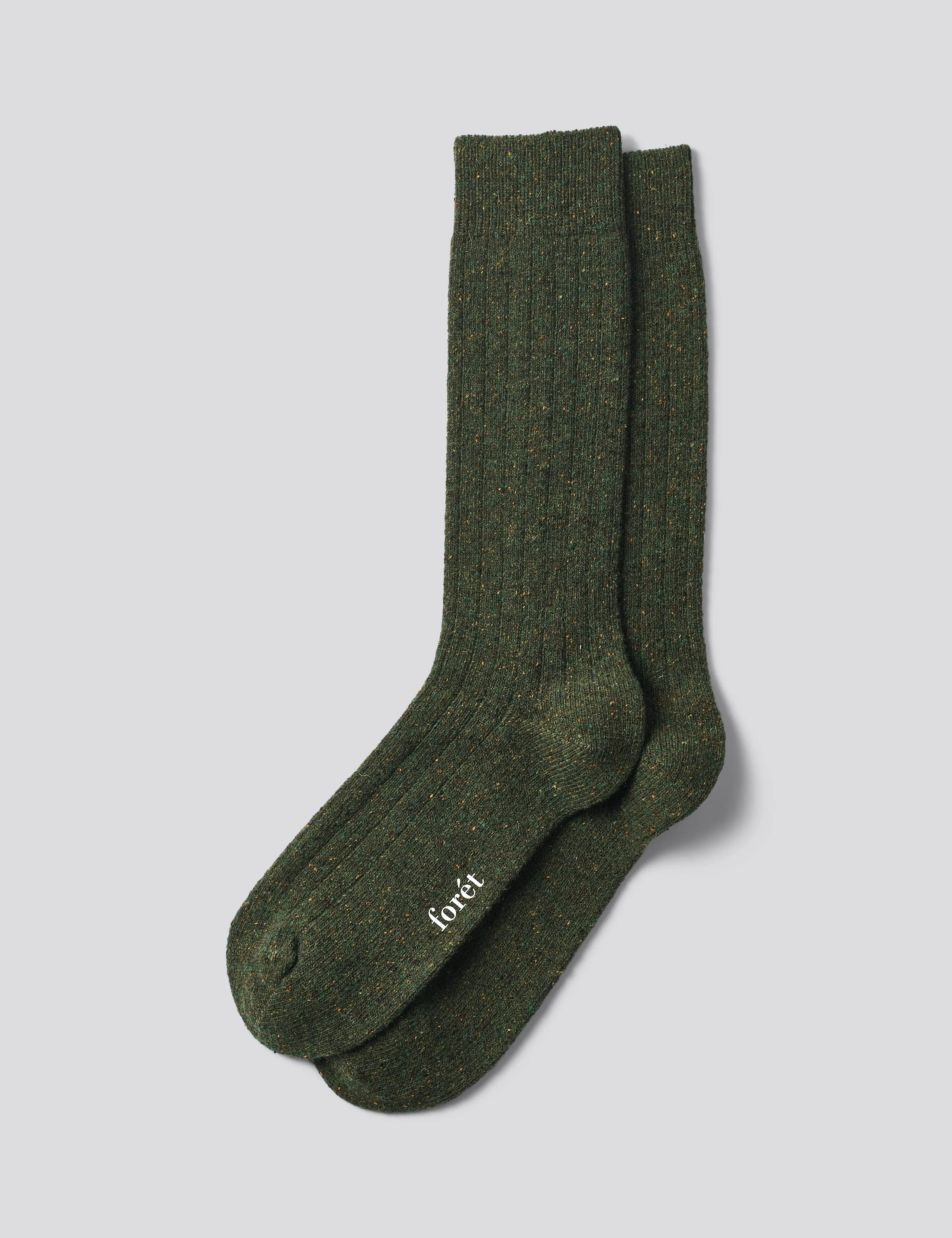 WOOL SOCKS - THYME DONEGAL sold by Foret