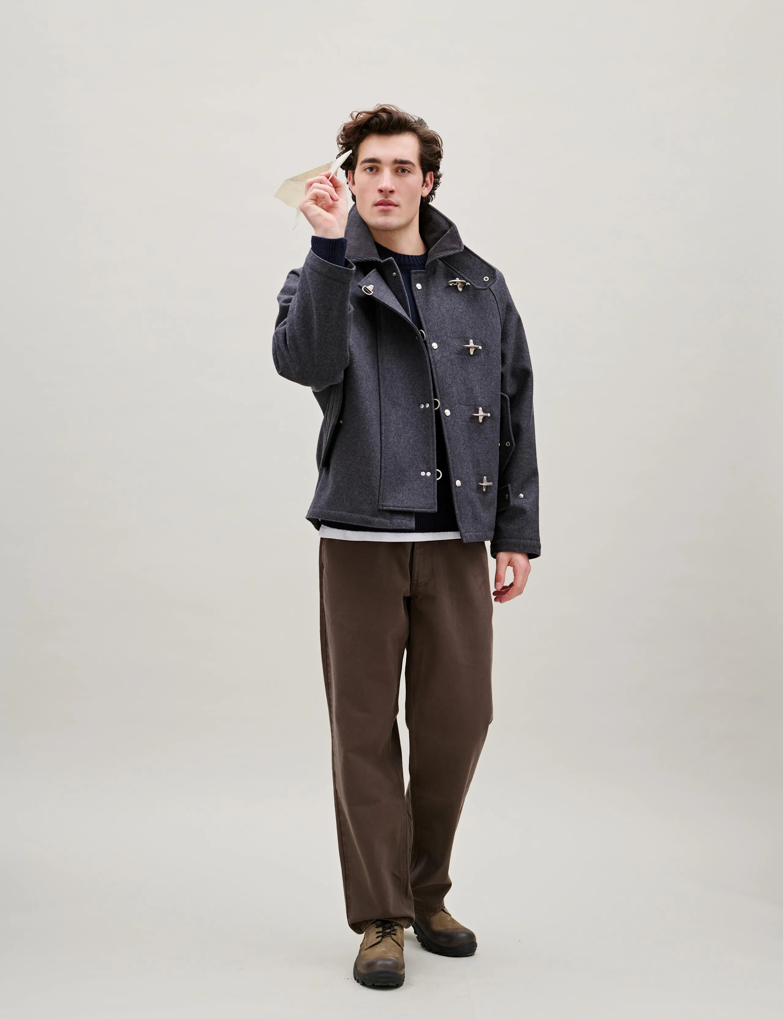 CLAY TWILL PANTS - WOOD sold by Foret product image thumbnail 2