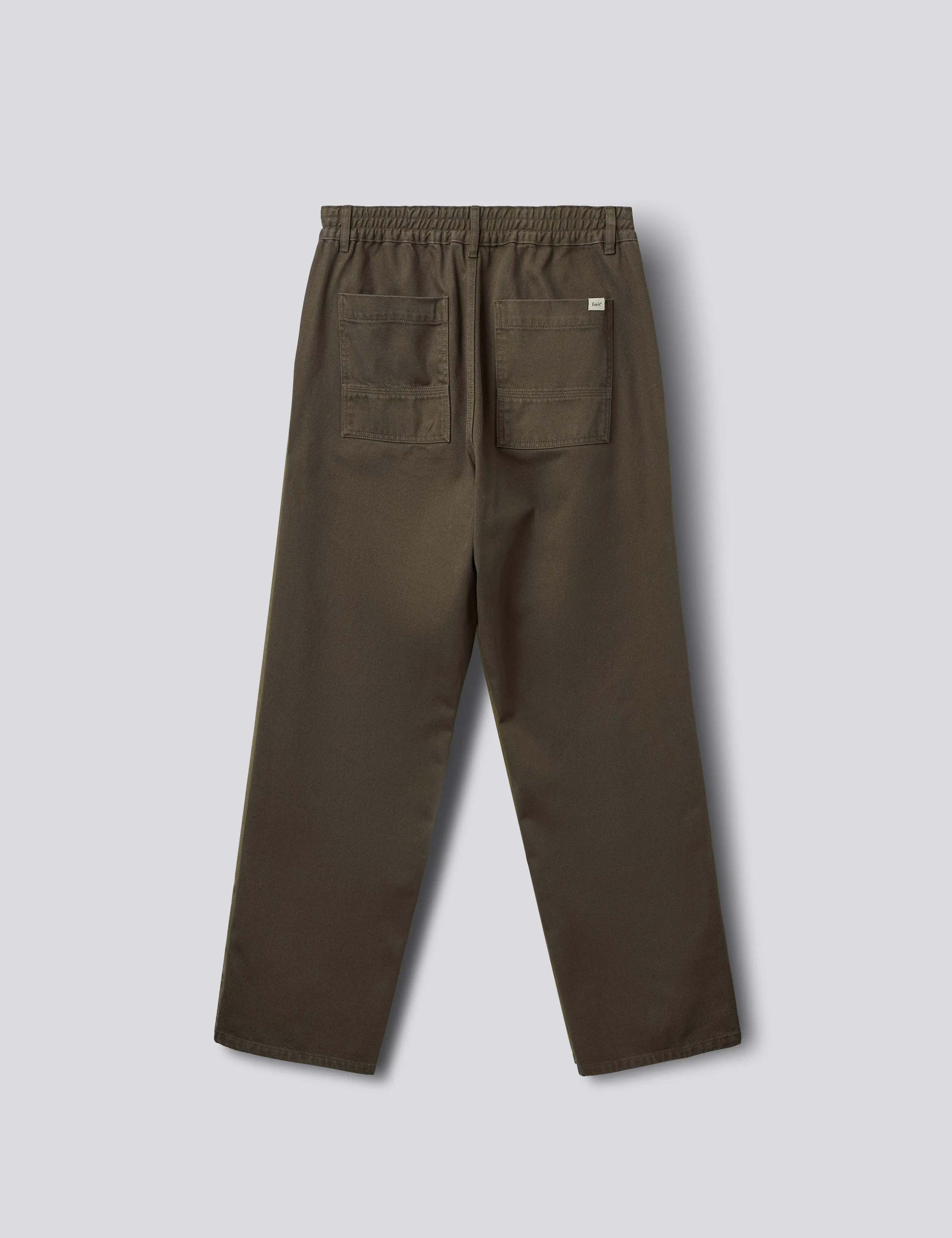 CLAY TWILL PANTS - WOOD sold by Foret product image thumbnail 3
