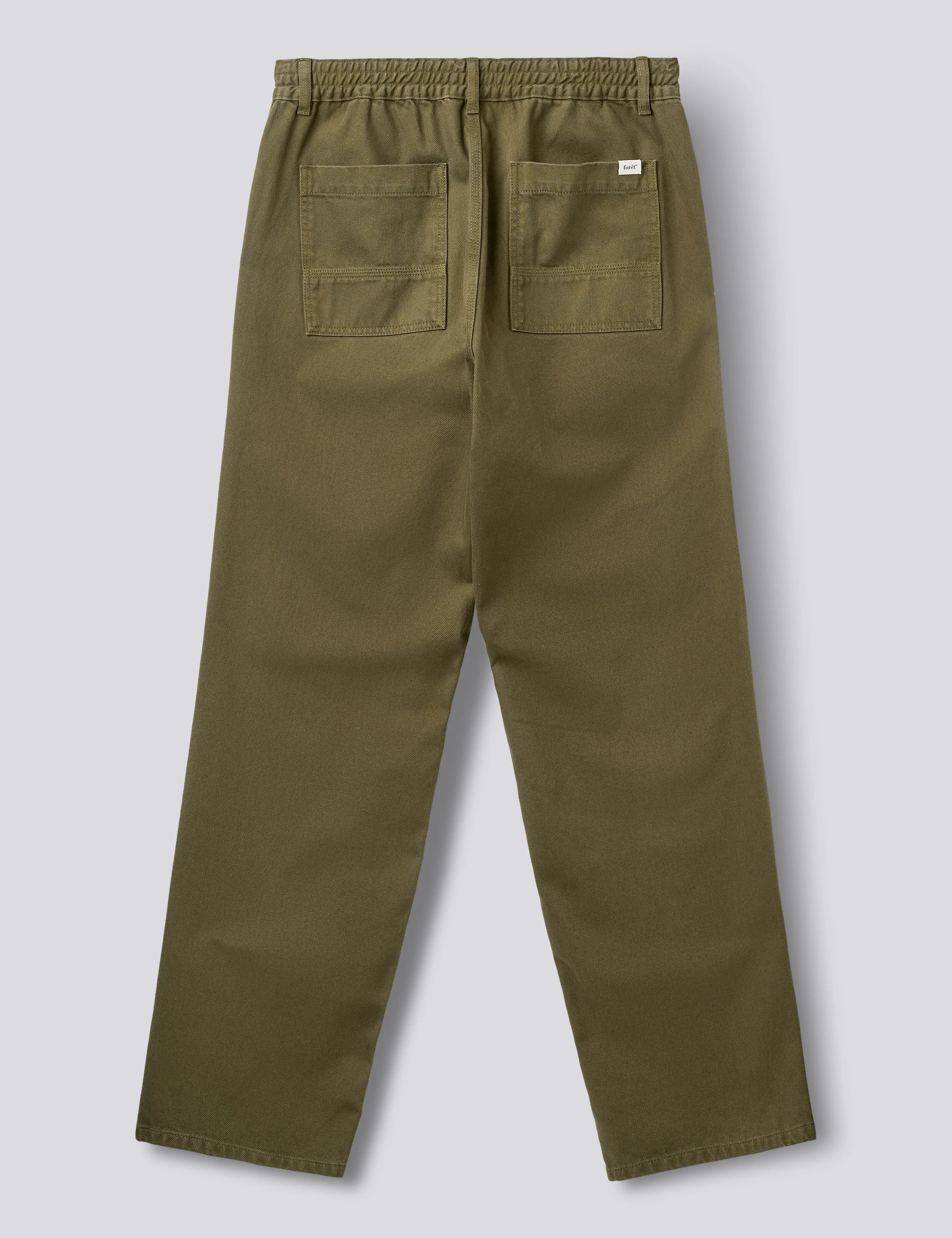 CLAY TWILL PANTS - ARMY sold by Foret product image thumbnail 4