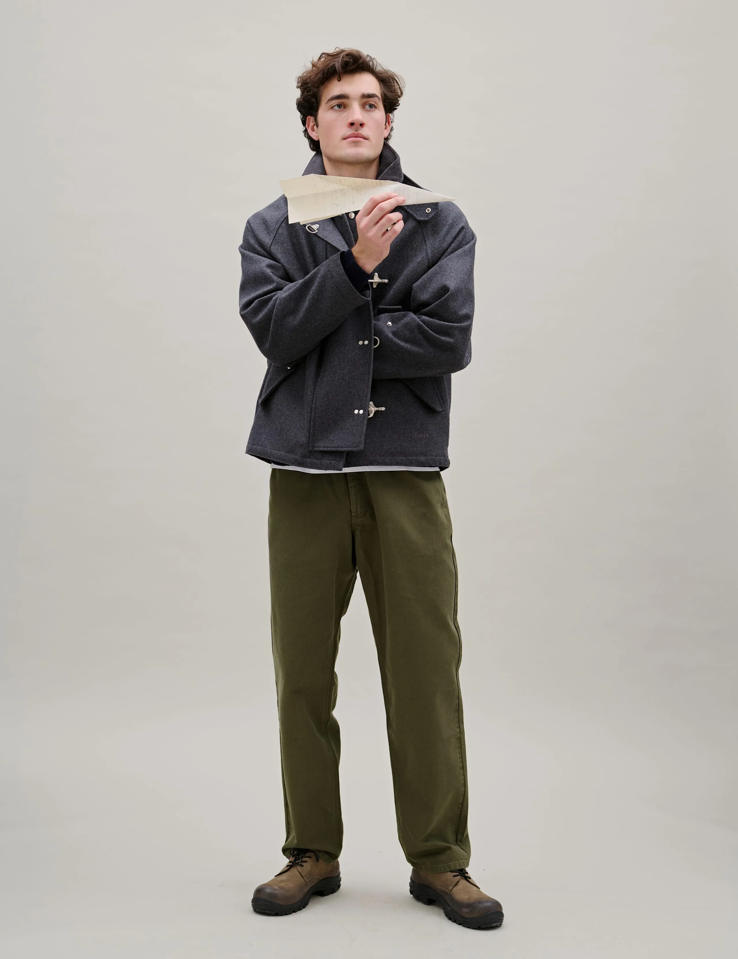 CLAY TWILL PANTS - ARMY sold by Foret product image thumbnail 2