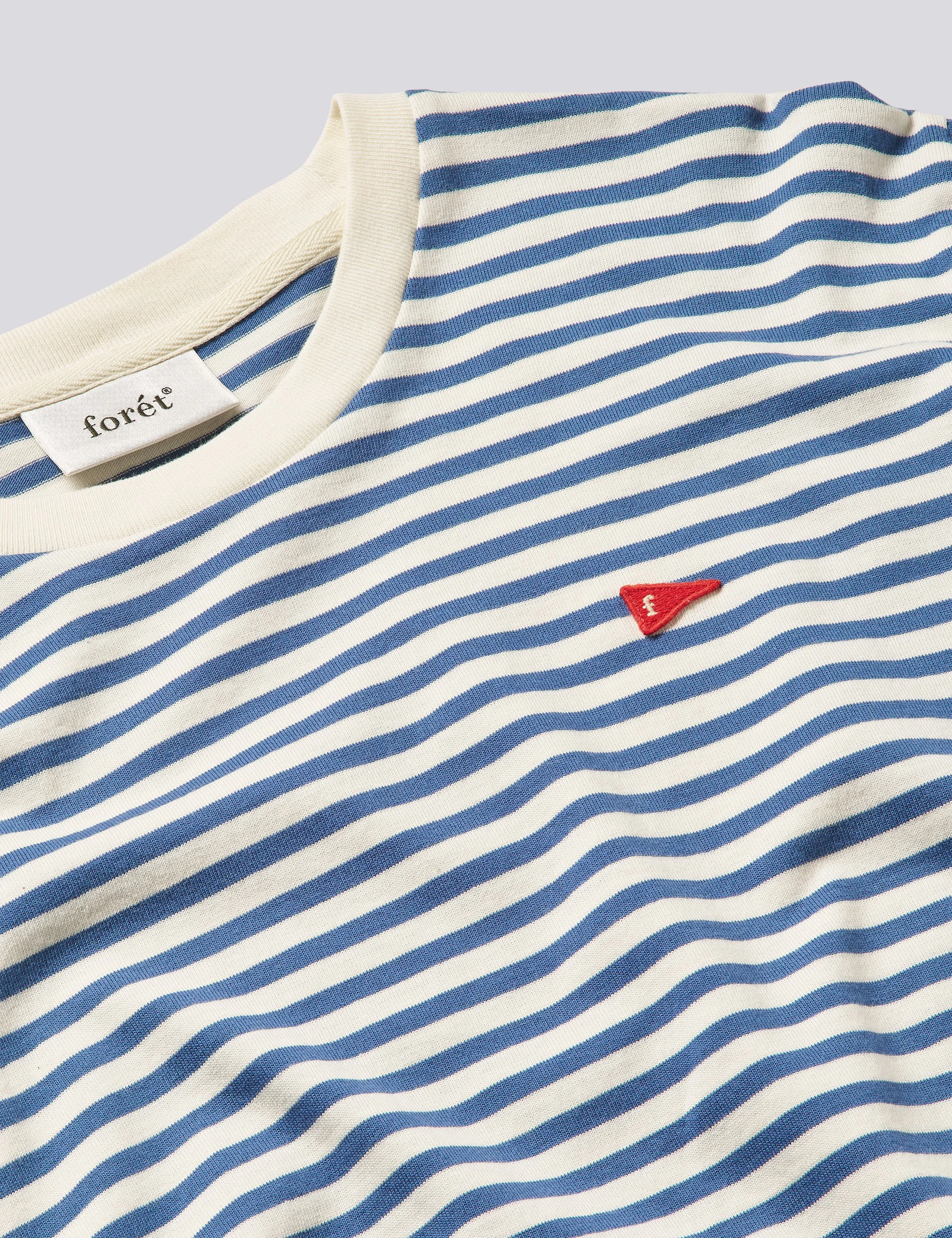 FLAG LONGSLEEVE - BLUE STRIPE sold by Foret product image thumbnail 2