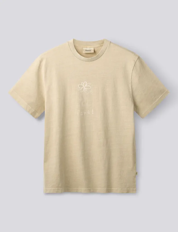 CLOVER T-SHIRT - UNIFORM KHAKI made by Foret