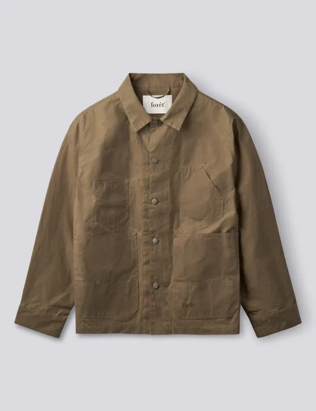 HUNTER WAXED JACKET - FALLOW made by Foret