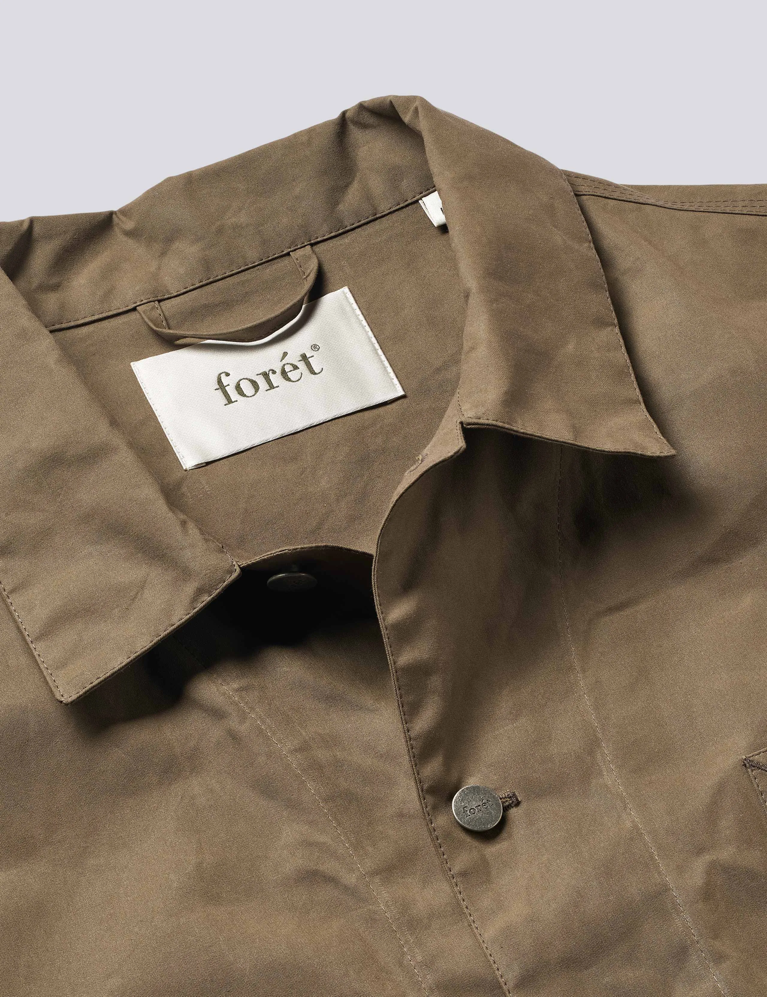 HUNTER WAXED JACKET - FALLOW sold by Foret product image thumbnail 4