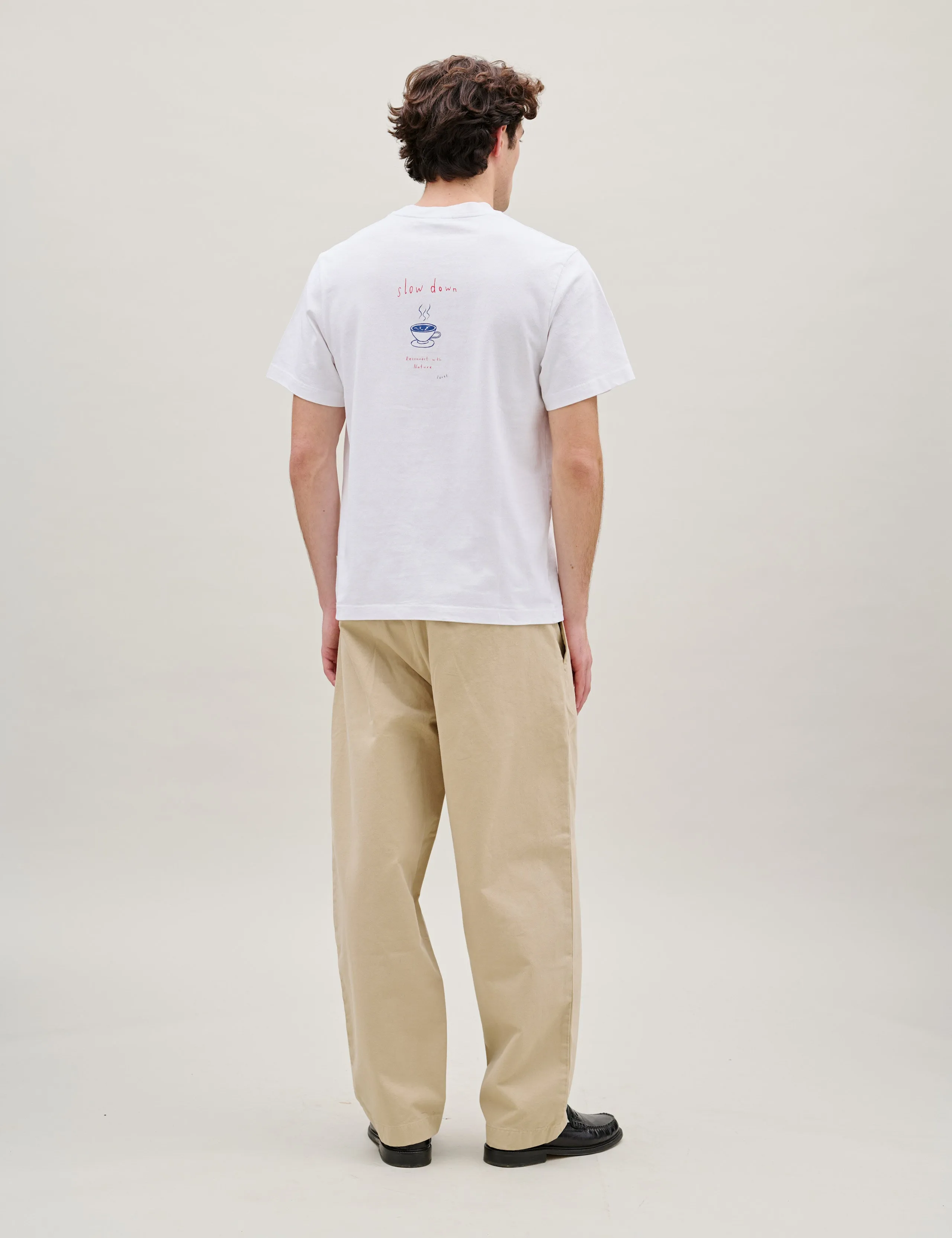 WRITER RELAXED PLEATED PANTS - UNIFORM KHAKI sold by Foret product image thumbnail 3