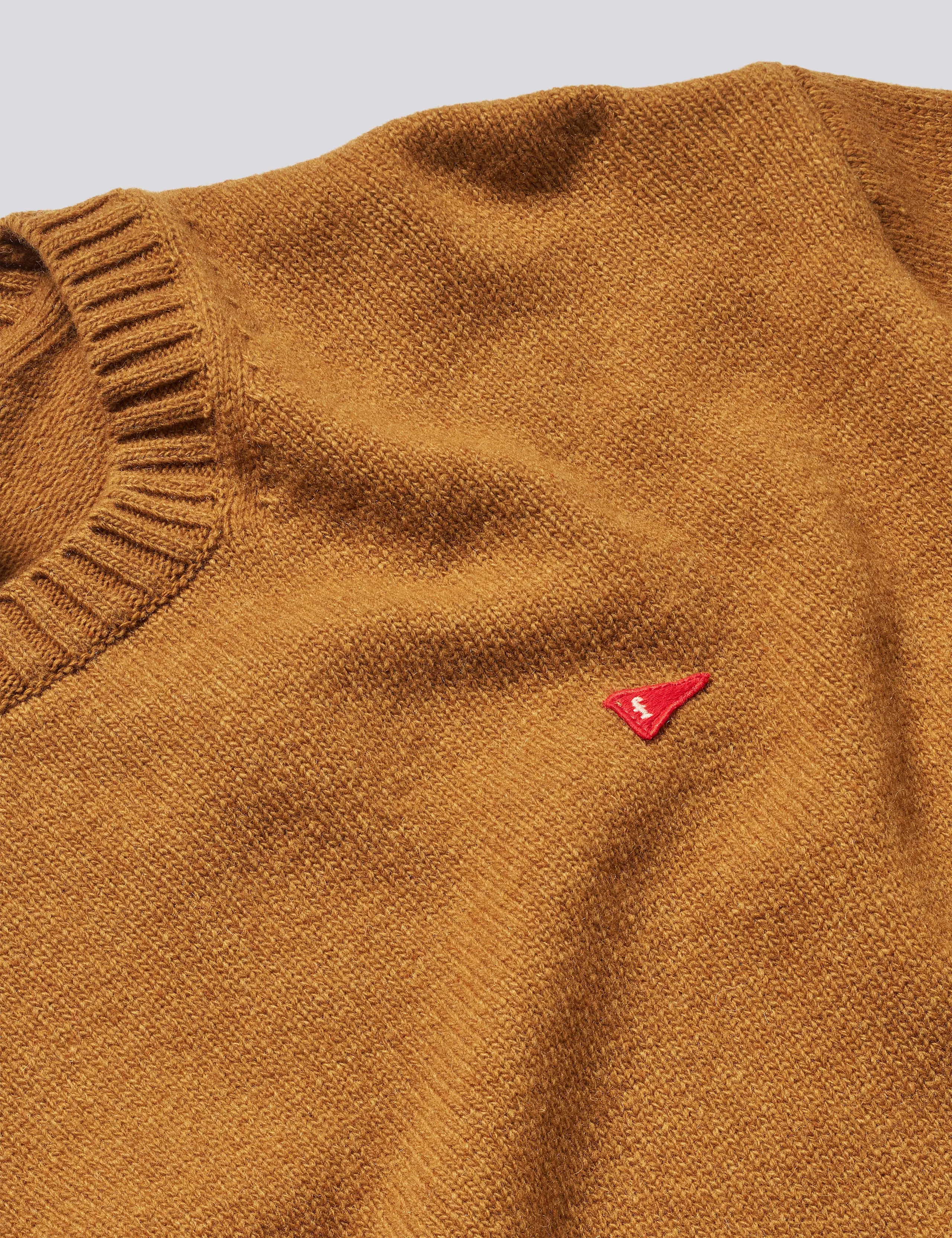 FLAG LAMBSWOOL KNIT - RUST sold by Foret product image thumbnail 2