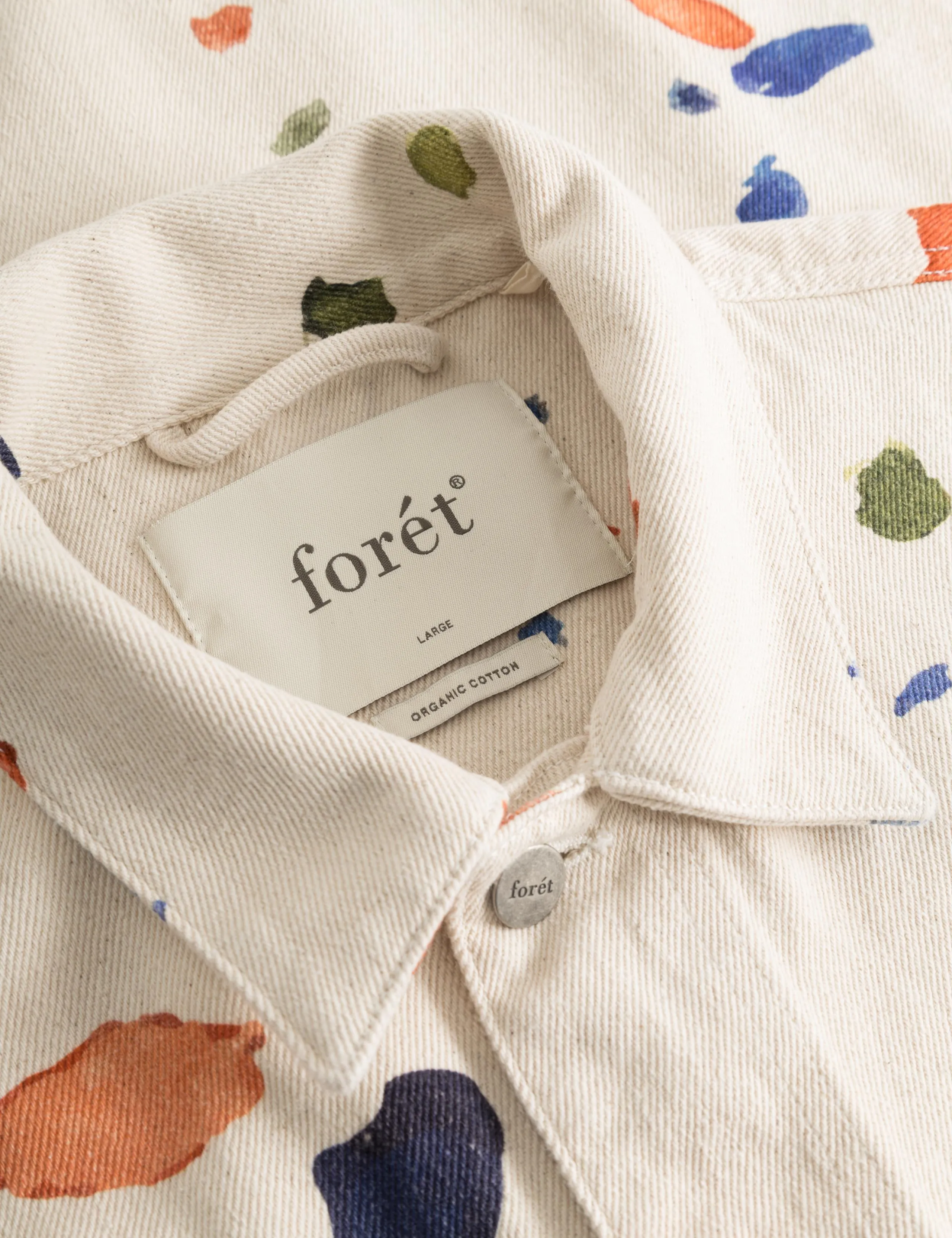 ARTWORK OVERSHIRT - UNDYED sold by Foret product image thumbnail 3