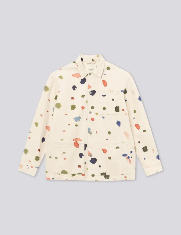 ARTWORK OVERSHIRT - UNDYED made by Foret