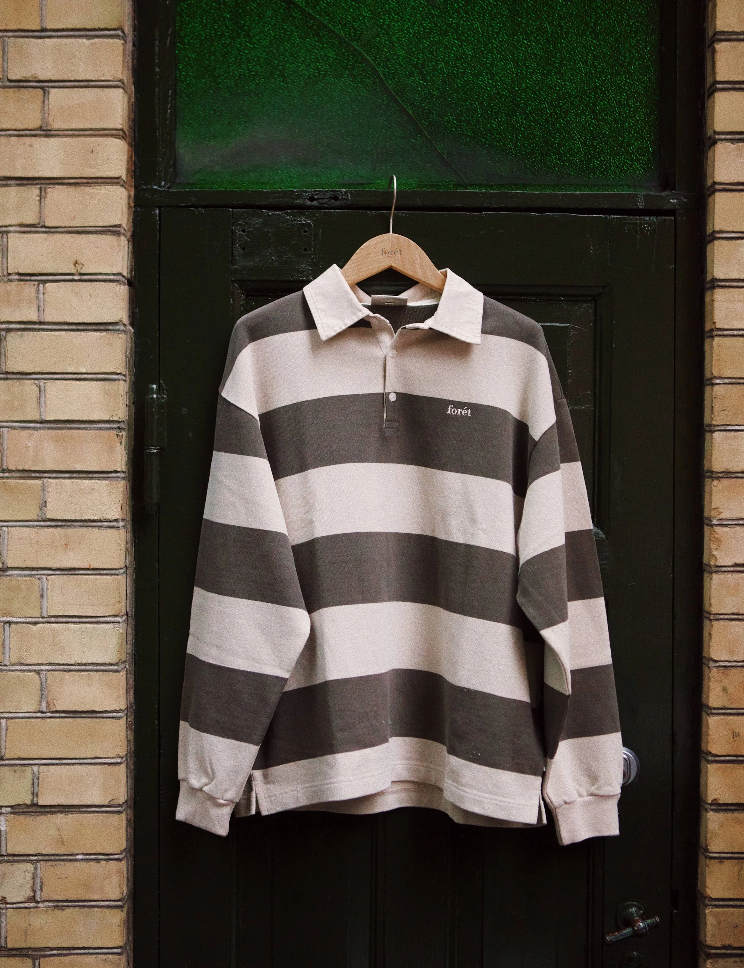 MATCH RUGBY SWEAT - WOOD STRIPE sold by Foret product image thumbnail 2