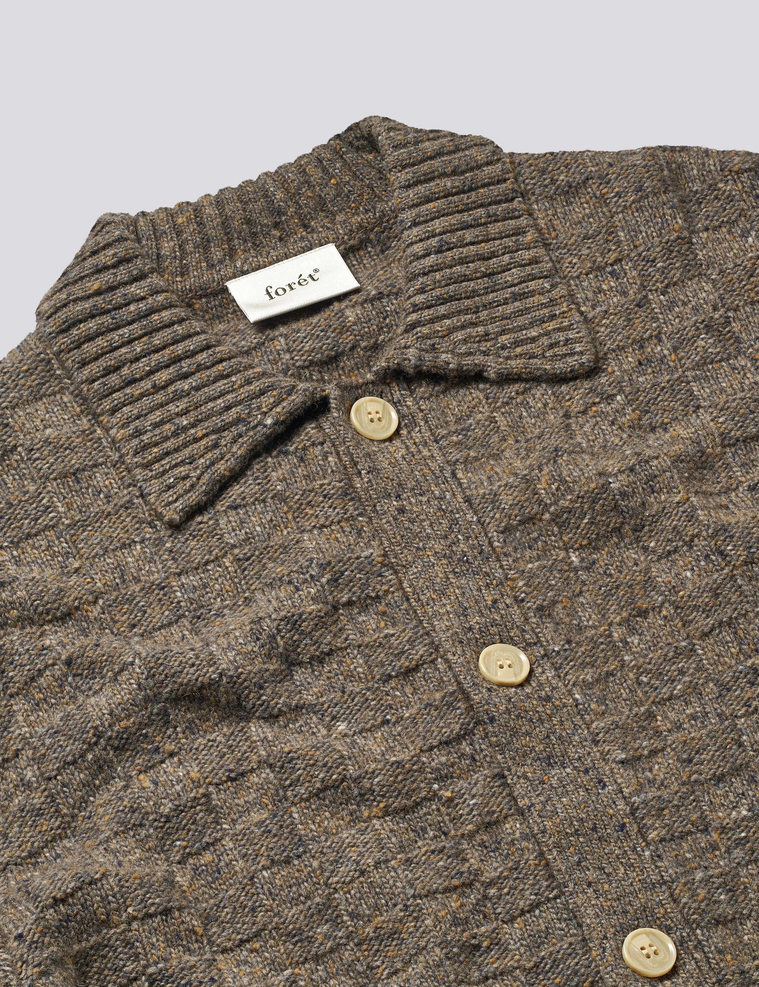 AREA WOOL JACKET - TAUPE sold by Foret product image thumbnail 2
