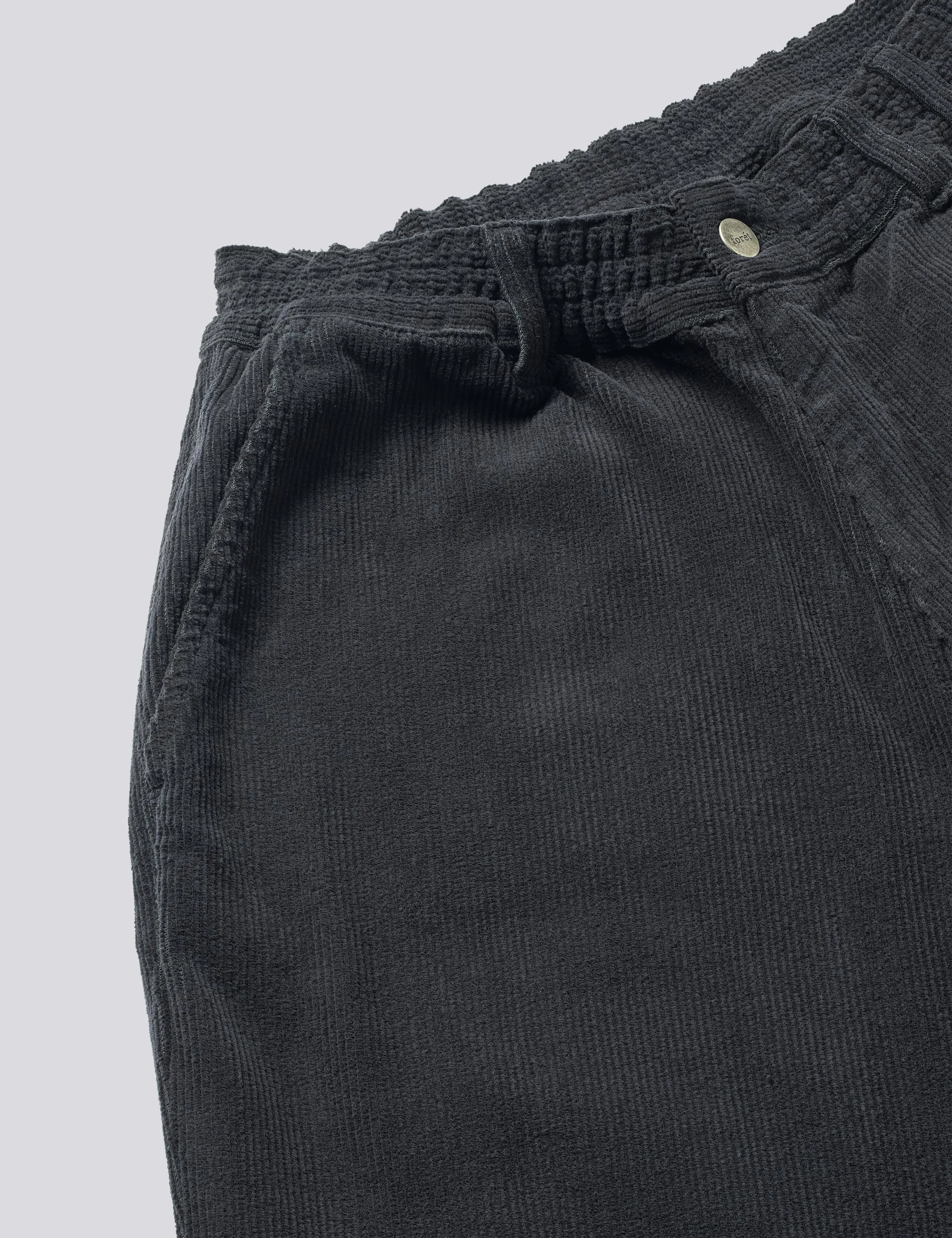 CLAY CORDUROY PANTS - GREY sold by Foret product image thumbnail 3
