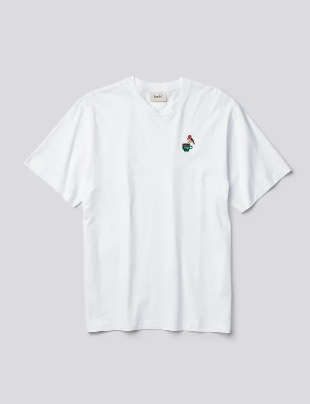 REST T-SHIRT - WHITE made by Foret