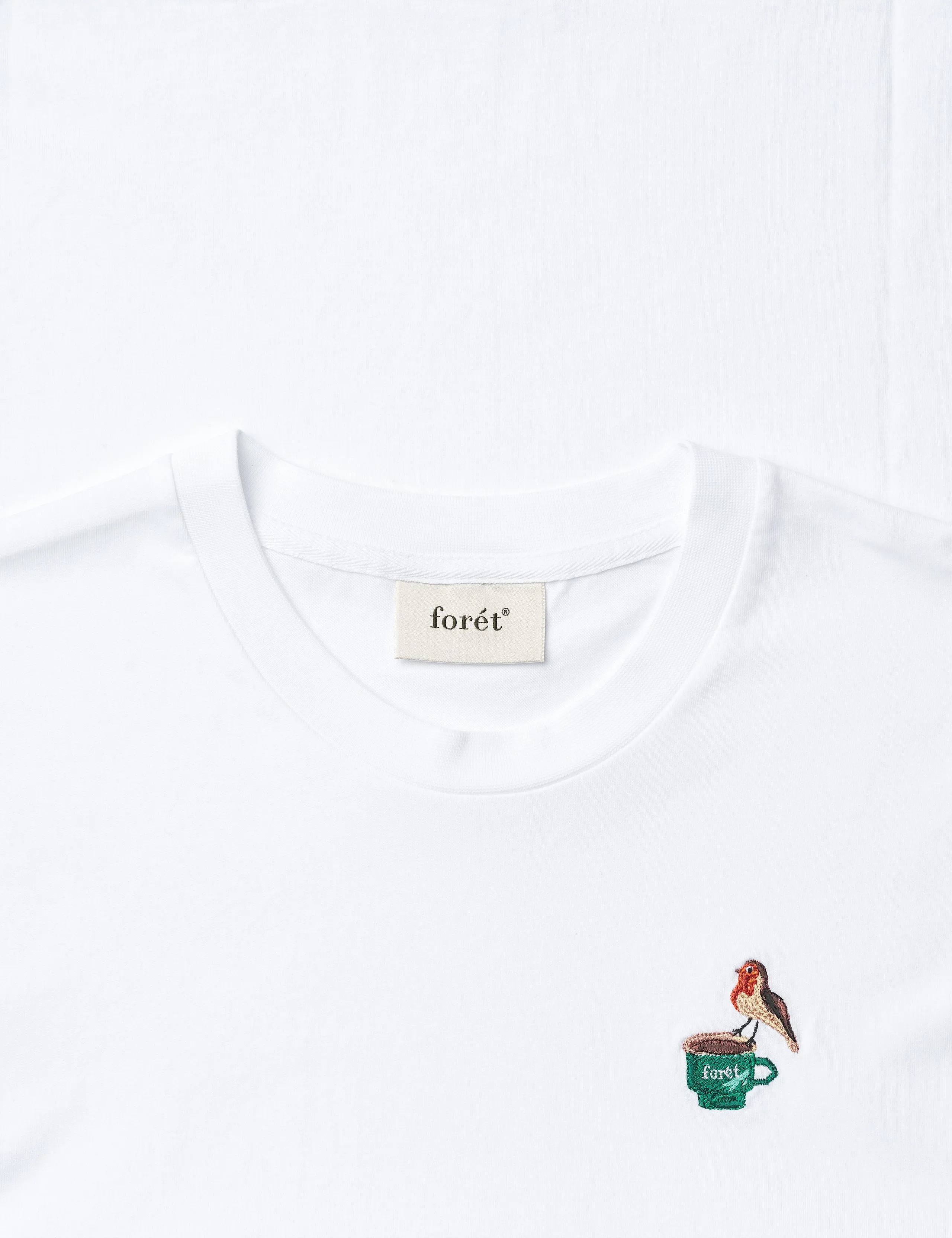 REST T-SHIRT - WHITE sold by Foret product image thumbnail 3