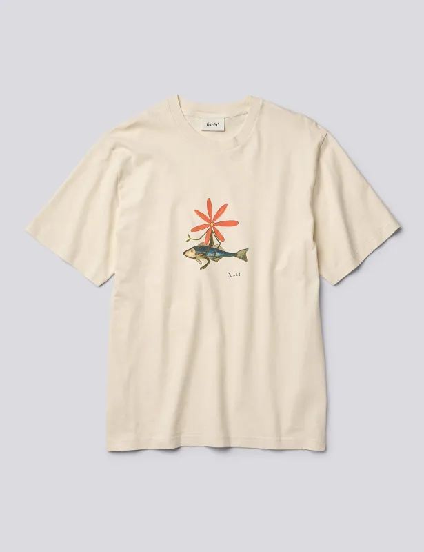 DUO T-SHIRT - CLOUD made by Foret