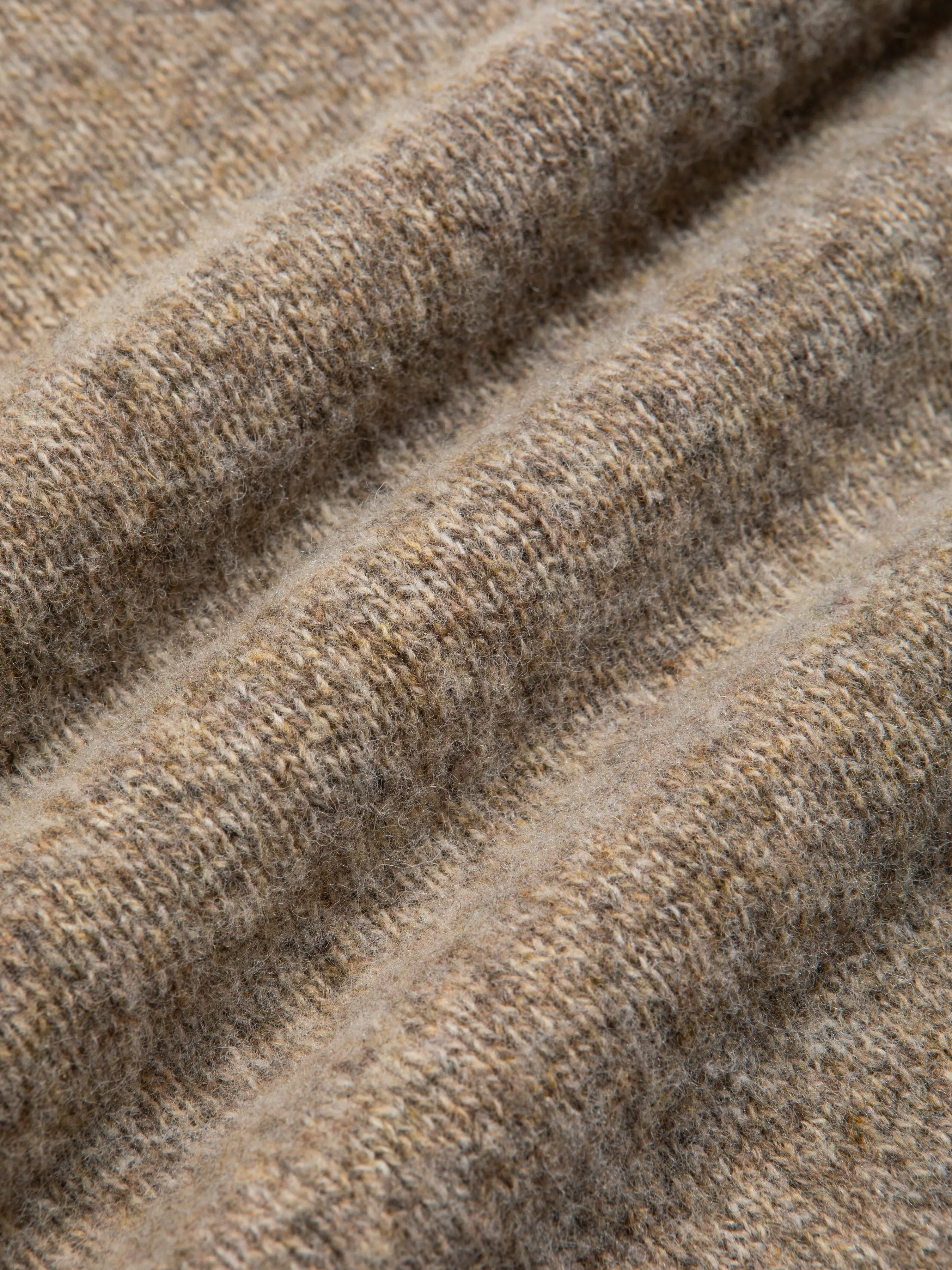 Brushed Shetland Crew in Mushroom Lambswool sold by Kestin product image thumbnail 2