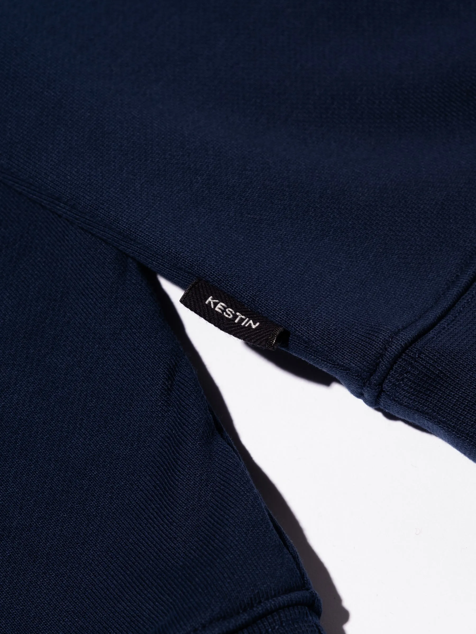 Stobhall Sweatshirt In Navy Cotton Fleeceback sold by Kestin product image thumbnail 2