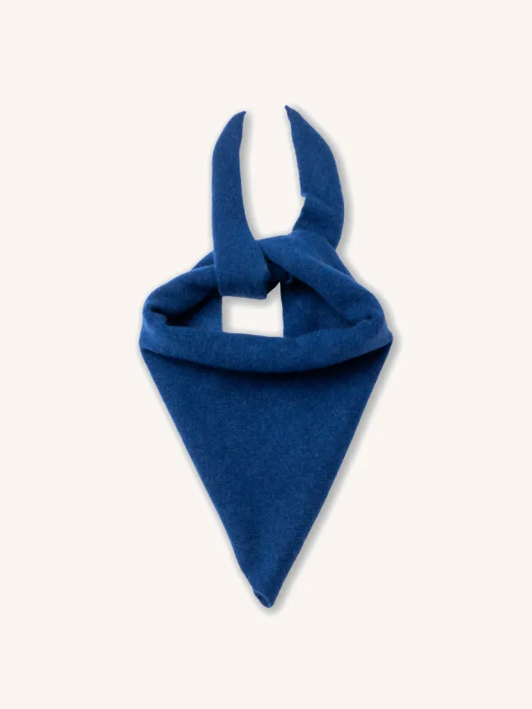 Alva Bandana in Cobalt Pure Wool sold by Kestin