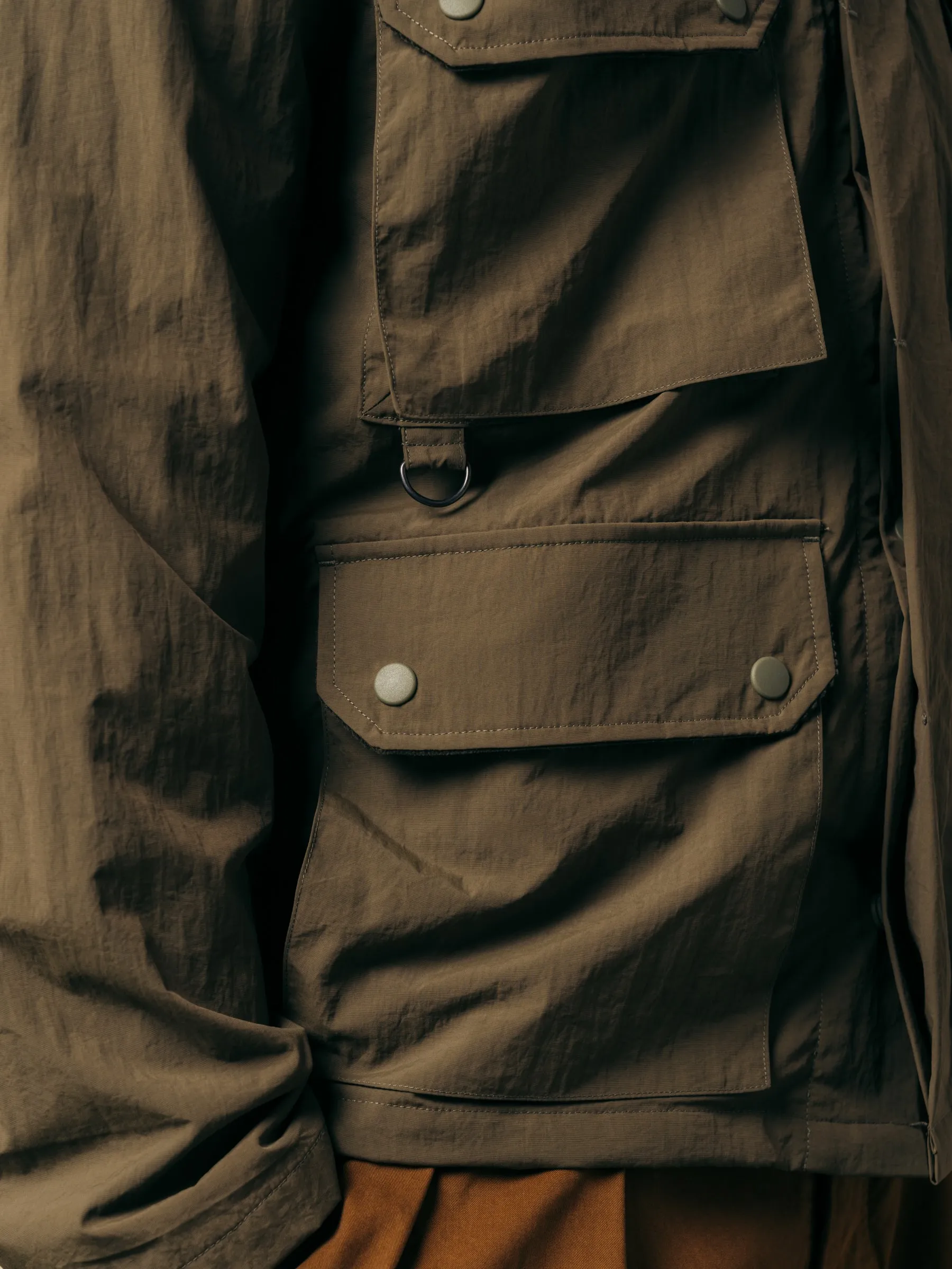 Strathblane In Olive Recycled Nylon sold by Kestin product image thumbnail 4