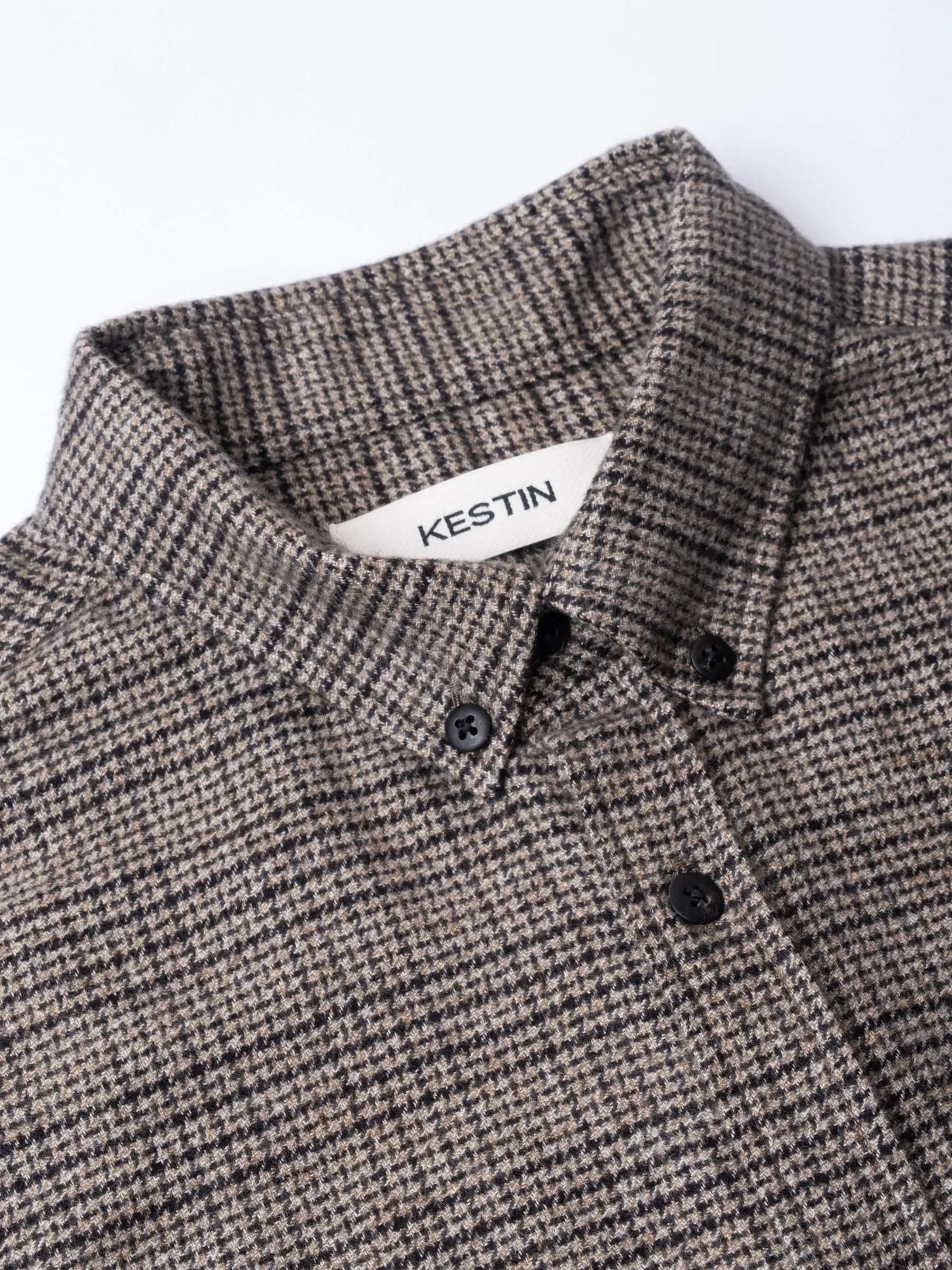 Raeburn Button Down Shirt in Prince Of Wales Check sold by Kestin product image thumbnail 4