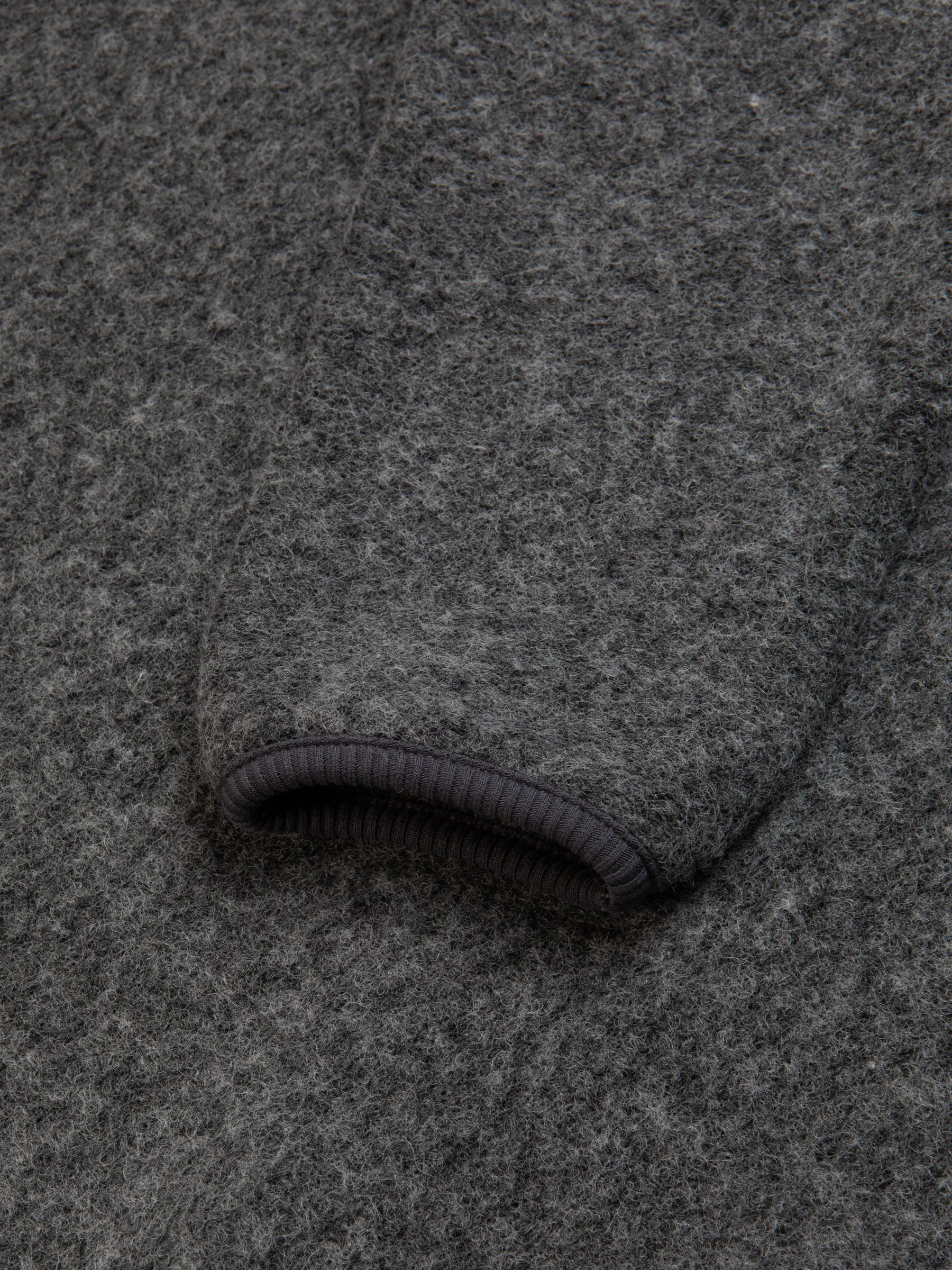 Junction Sweat in Grey Italian Wool sold by Kestin product image thumbnail 5