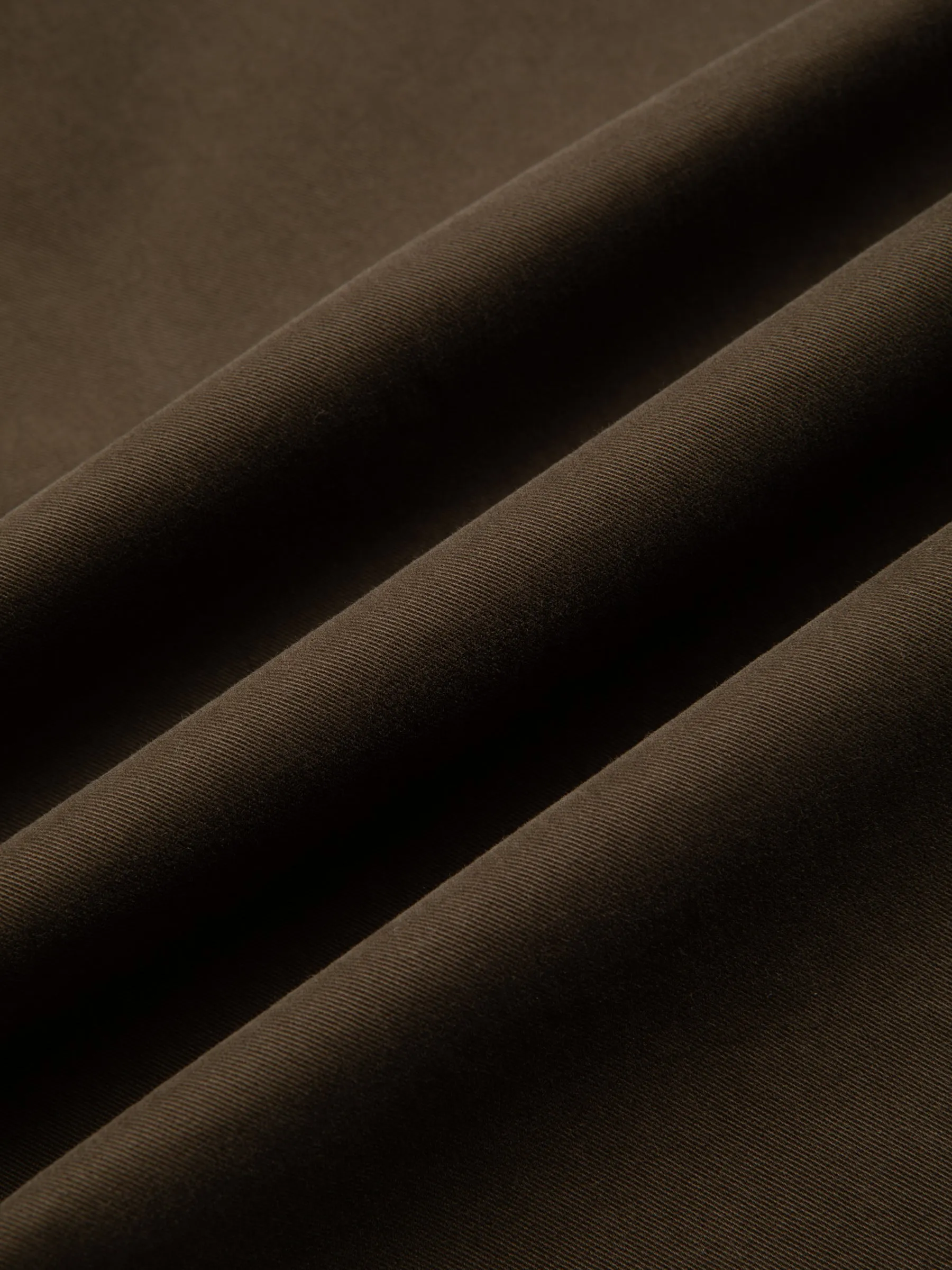 Inverness Trouser In Dark Olive Cotton Twill sold by Kestin product image thumbnail 4