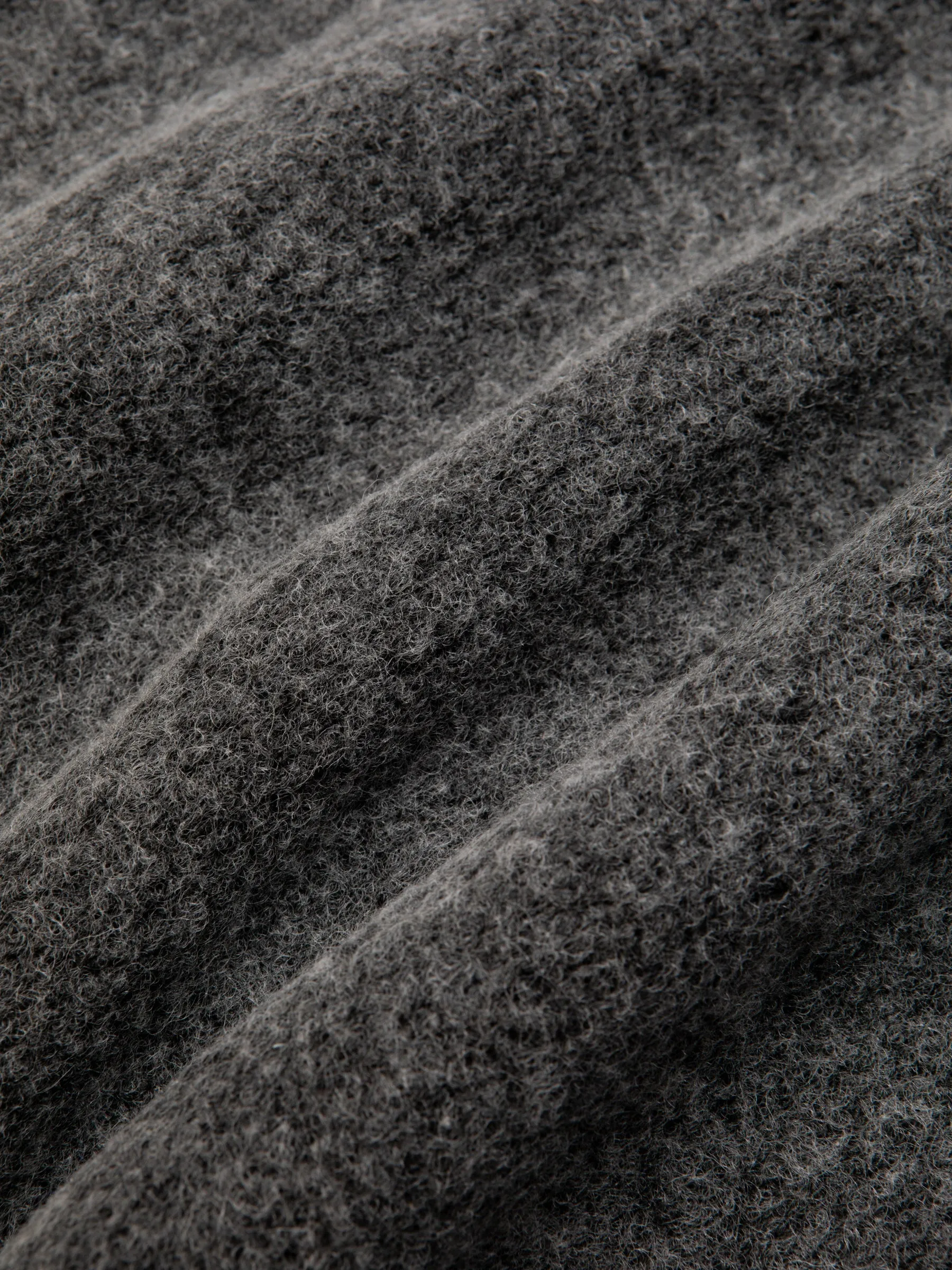 Dreghorn Fleece In Grey Italian Wool sold by Kestin product image thumbnail 3