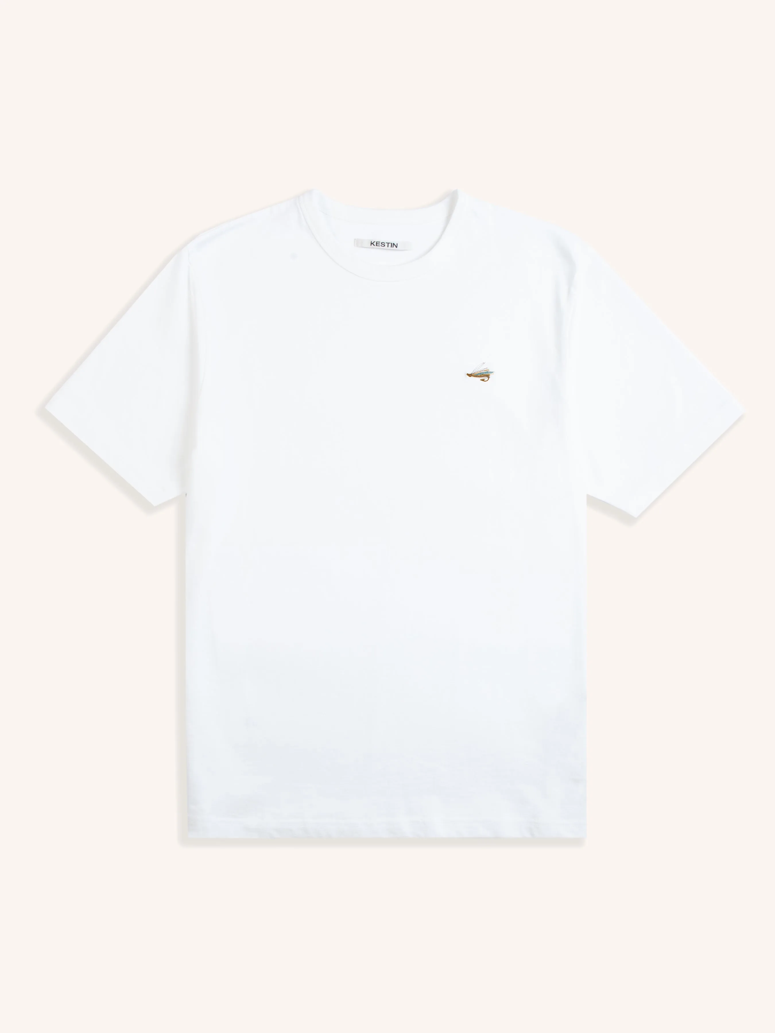 Cargill T-Shirt In White Cotton Jersey sold by Kestin
