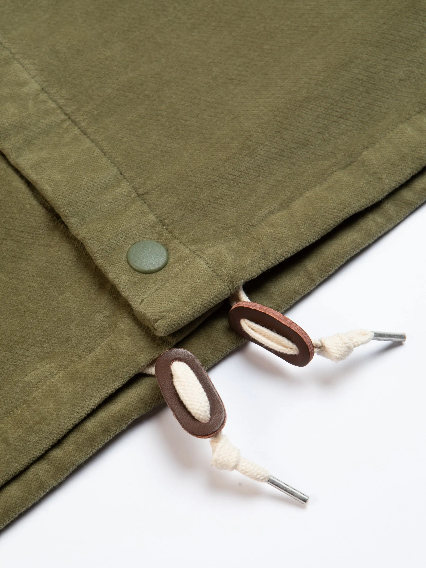 Armadale Coach Jacket in Light Military Moleskin sold by Kestin product image thumbnail 4