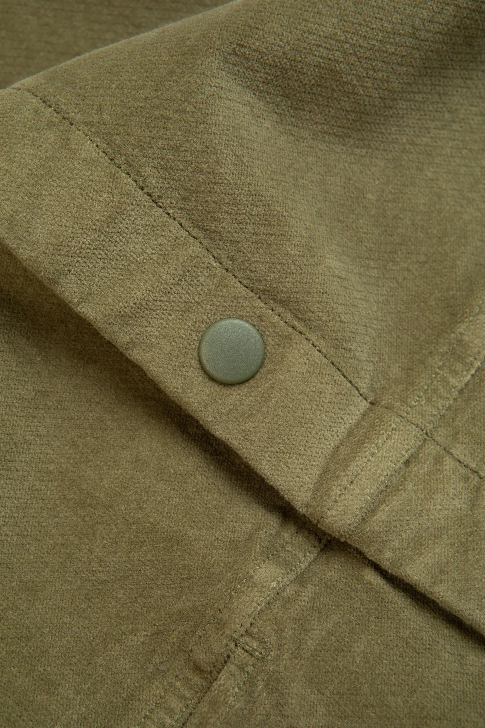 Armadale Coach Jacket in Light Military Moleskin sold by Kestin product image thumbnail 5