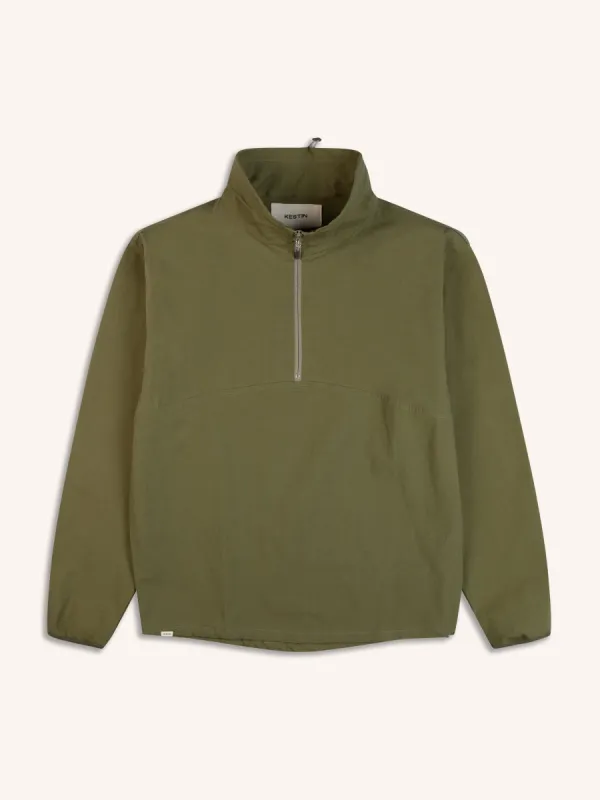 Aberfeldy Windbreaker In Light Military Cotton Ripstop sold by Kestin