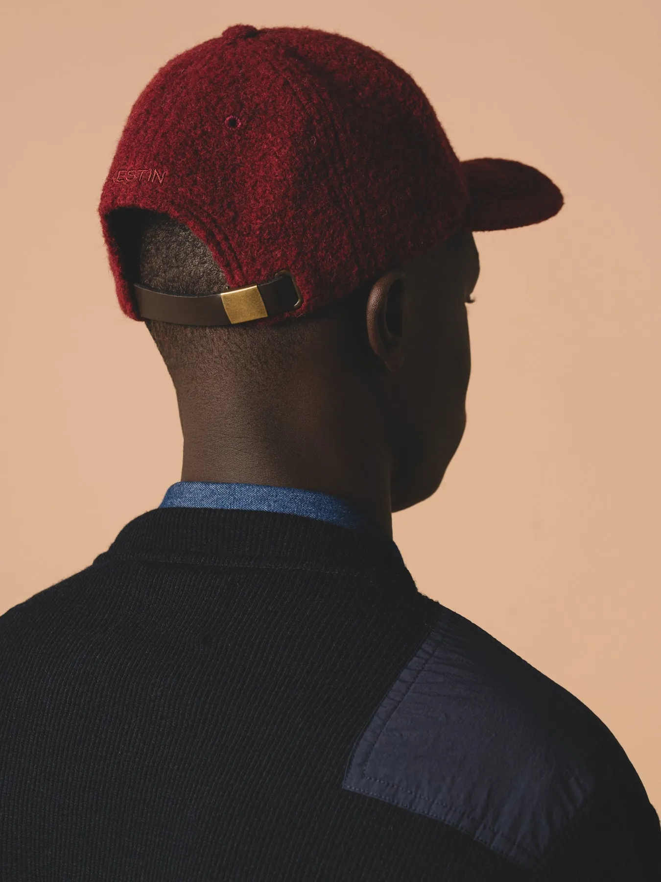 Comets Cap in Burgundy sold by Kestin product image thumbnail 3