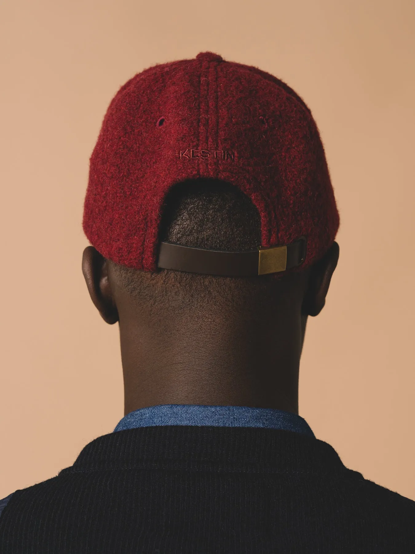 Comets Cap in Burgundy sold by Kestin product image thumbnail 4