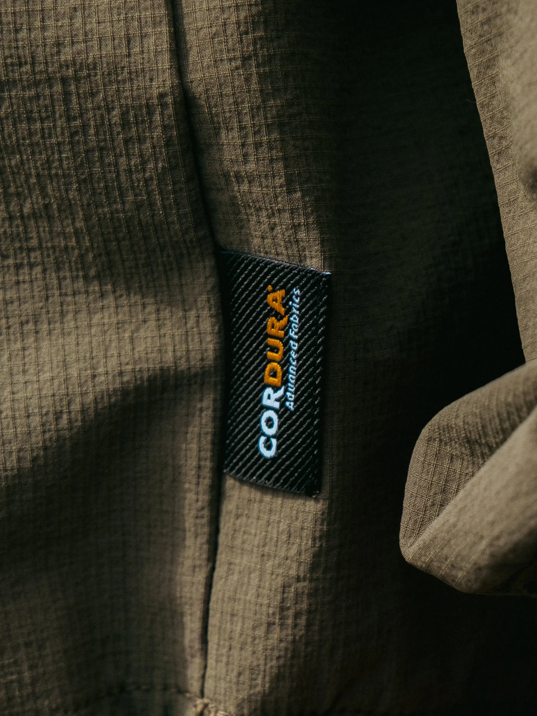 Aberfeldy Windbreaker in Olive CORDURA® Stretch Ripstop sold by Kestin product image thumbnail 4