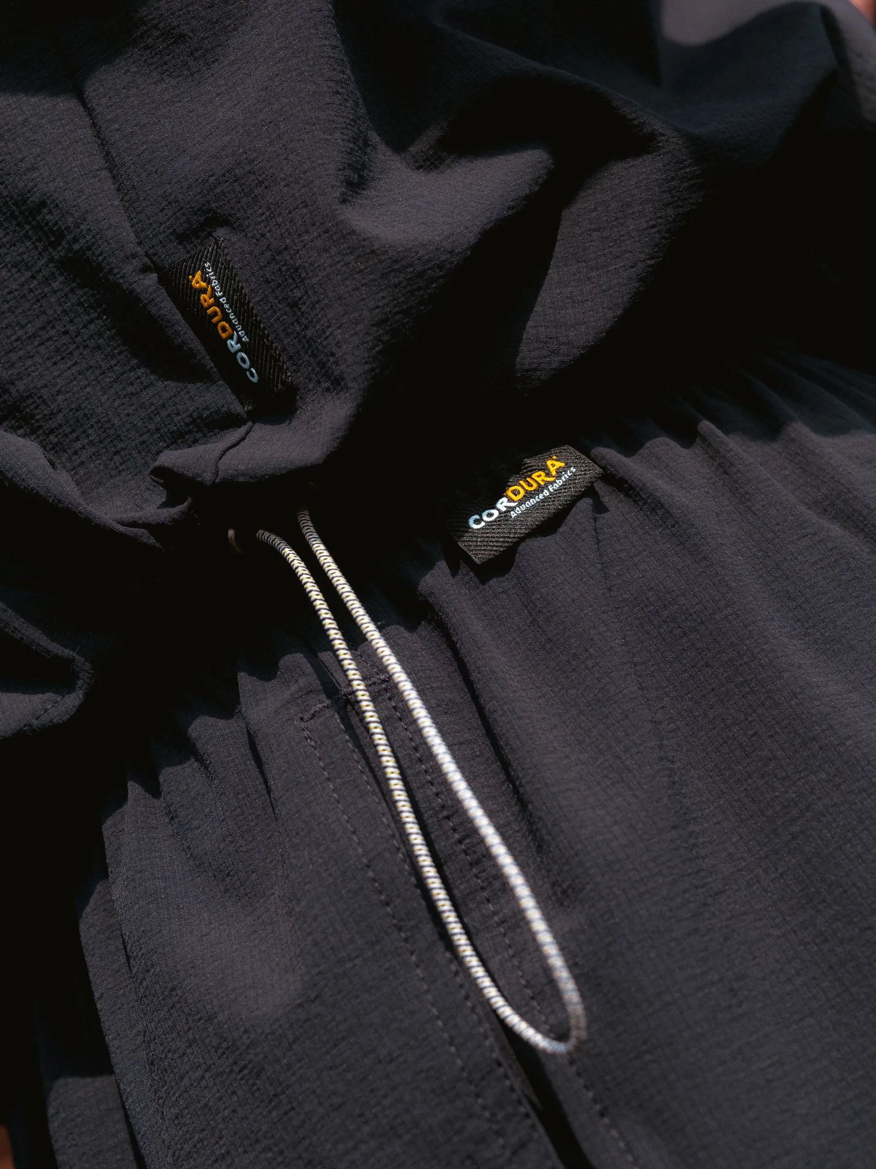 Aberfeldy Windbreaker in Navy CORDURA® Stretch Ripstop sold by Kestin product image thumbnail 3
